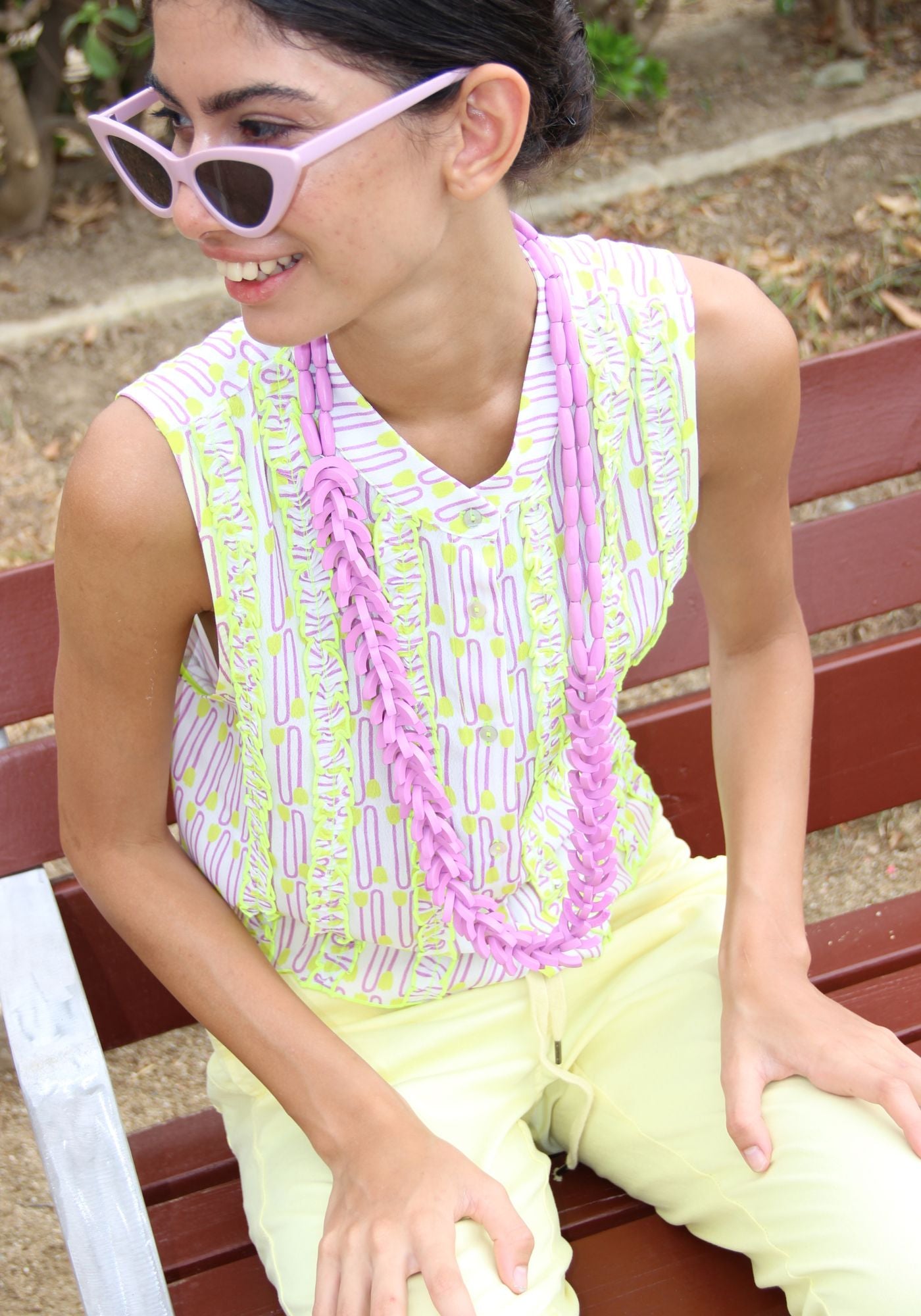 Tulip Yellow Blouse