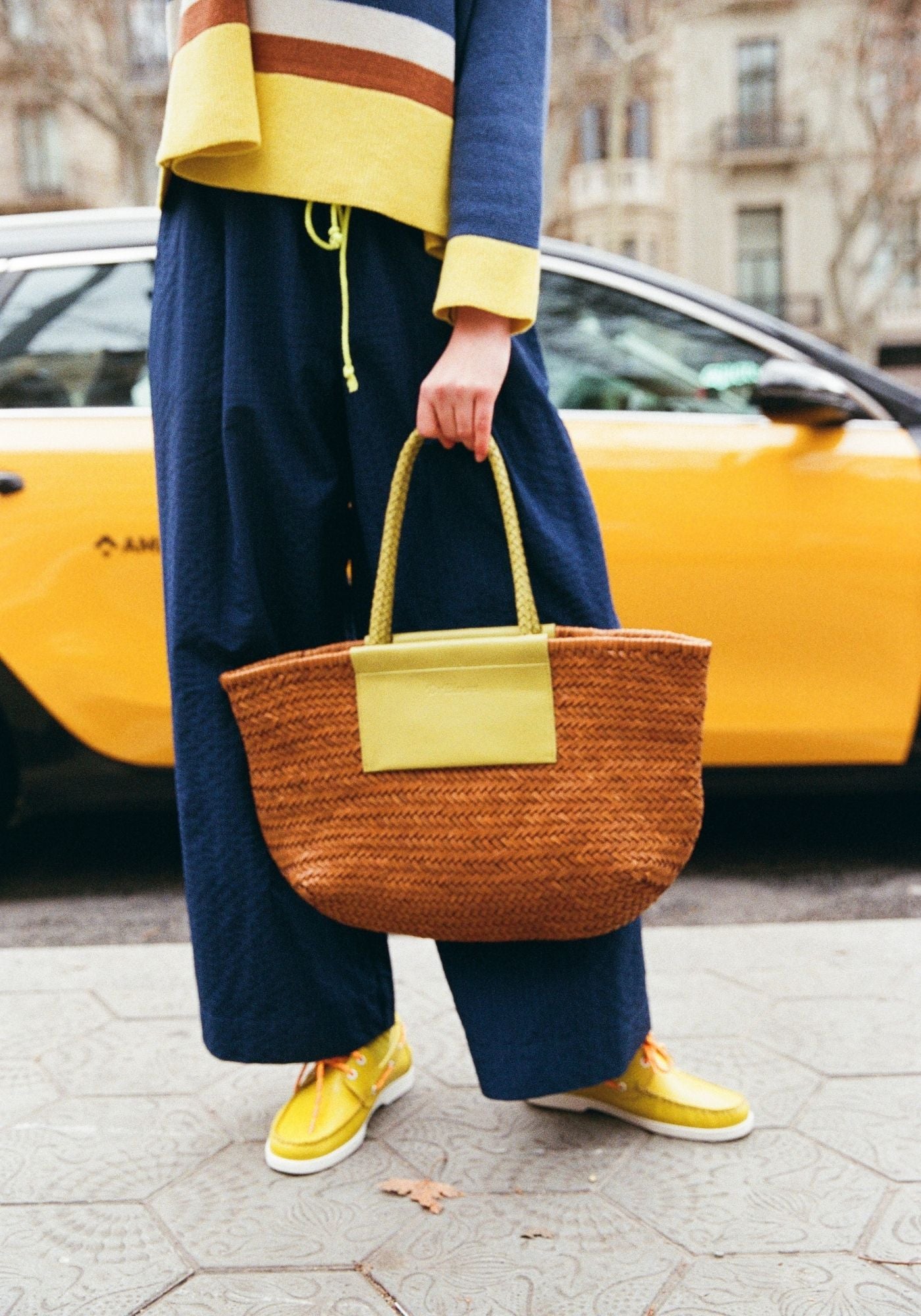 Yellow Nispero Shoes