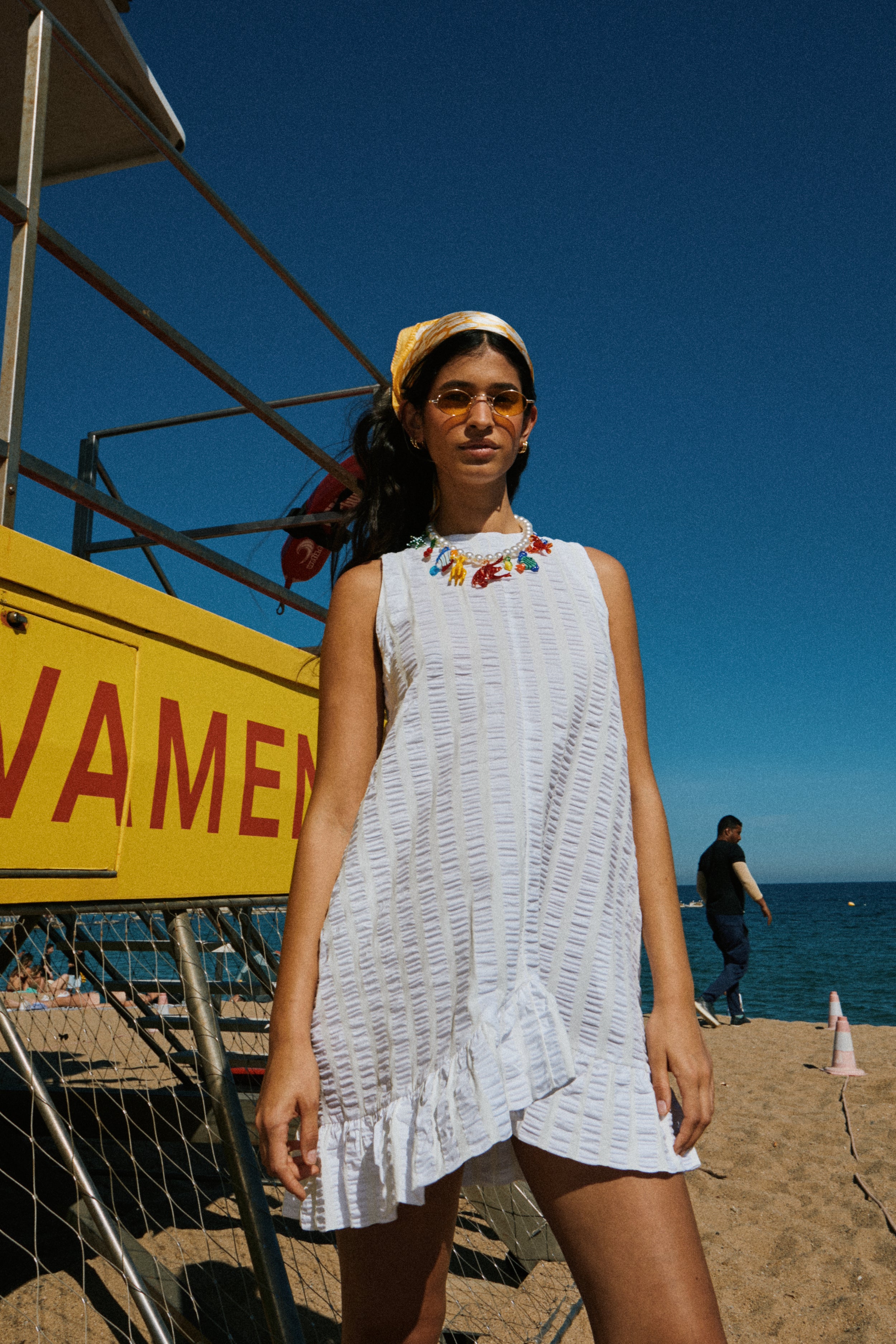 White Cocomero Dress