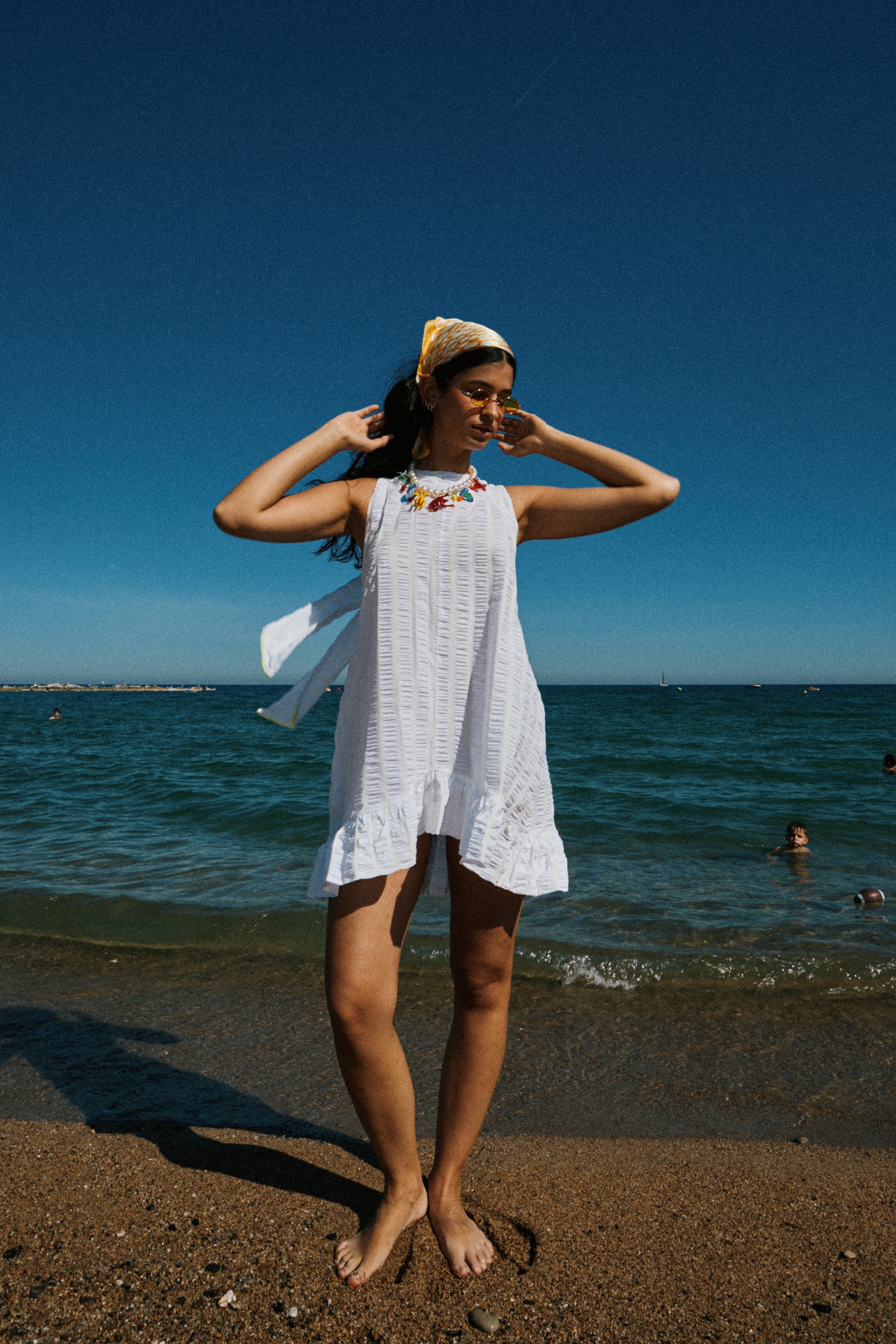 White Cocomero Dress