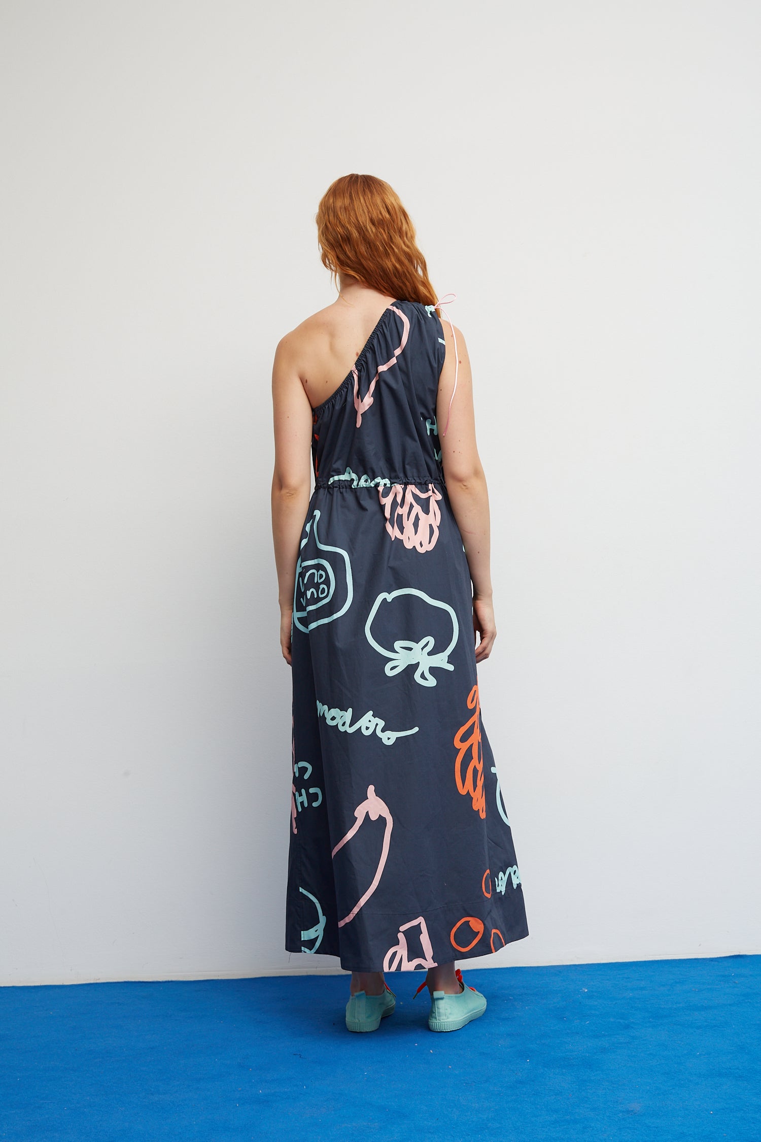Vestido Gilda Azul