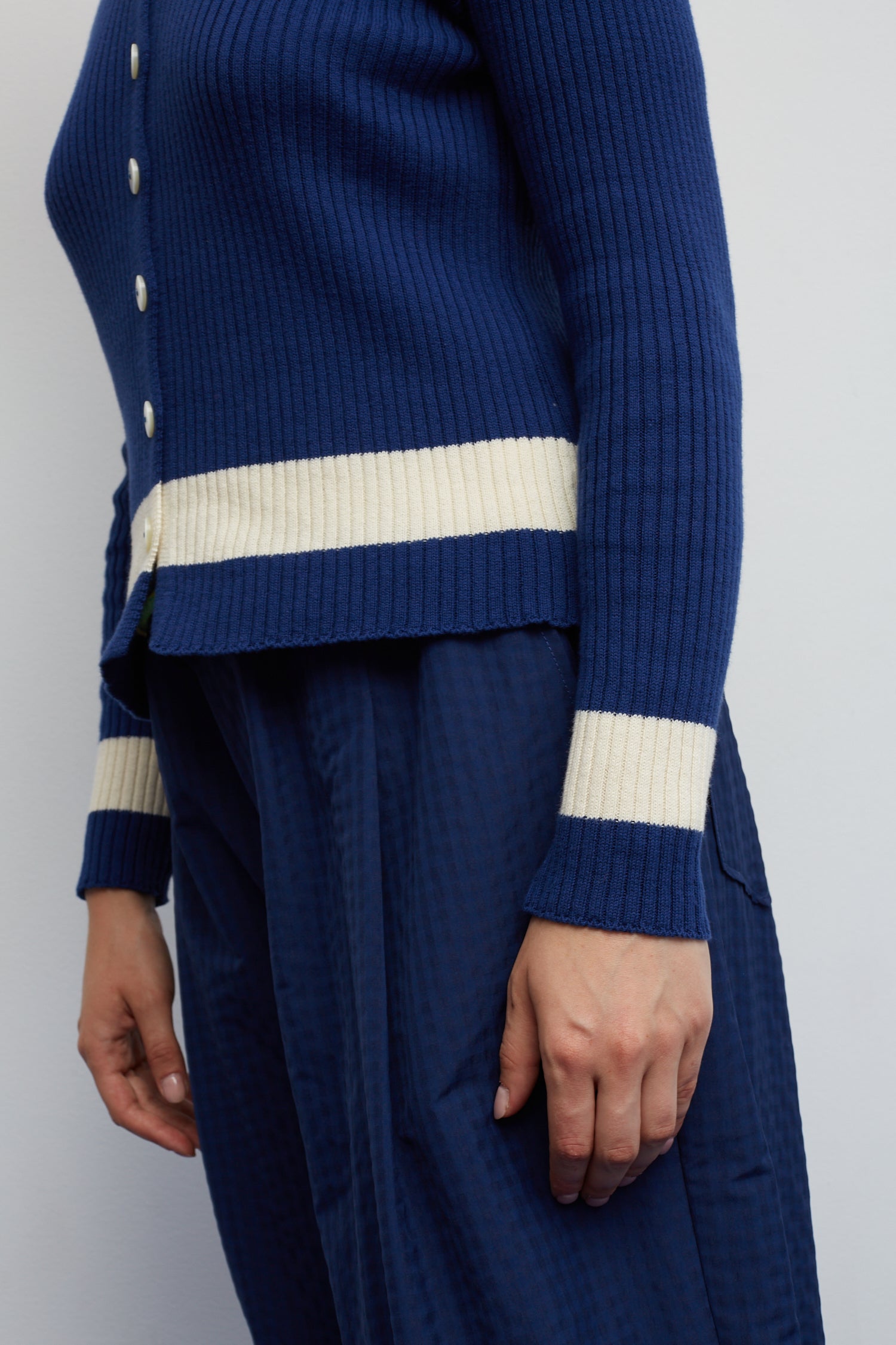 Cardigan Gaseosa Azul