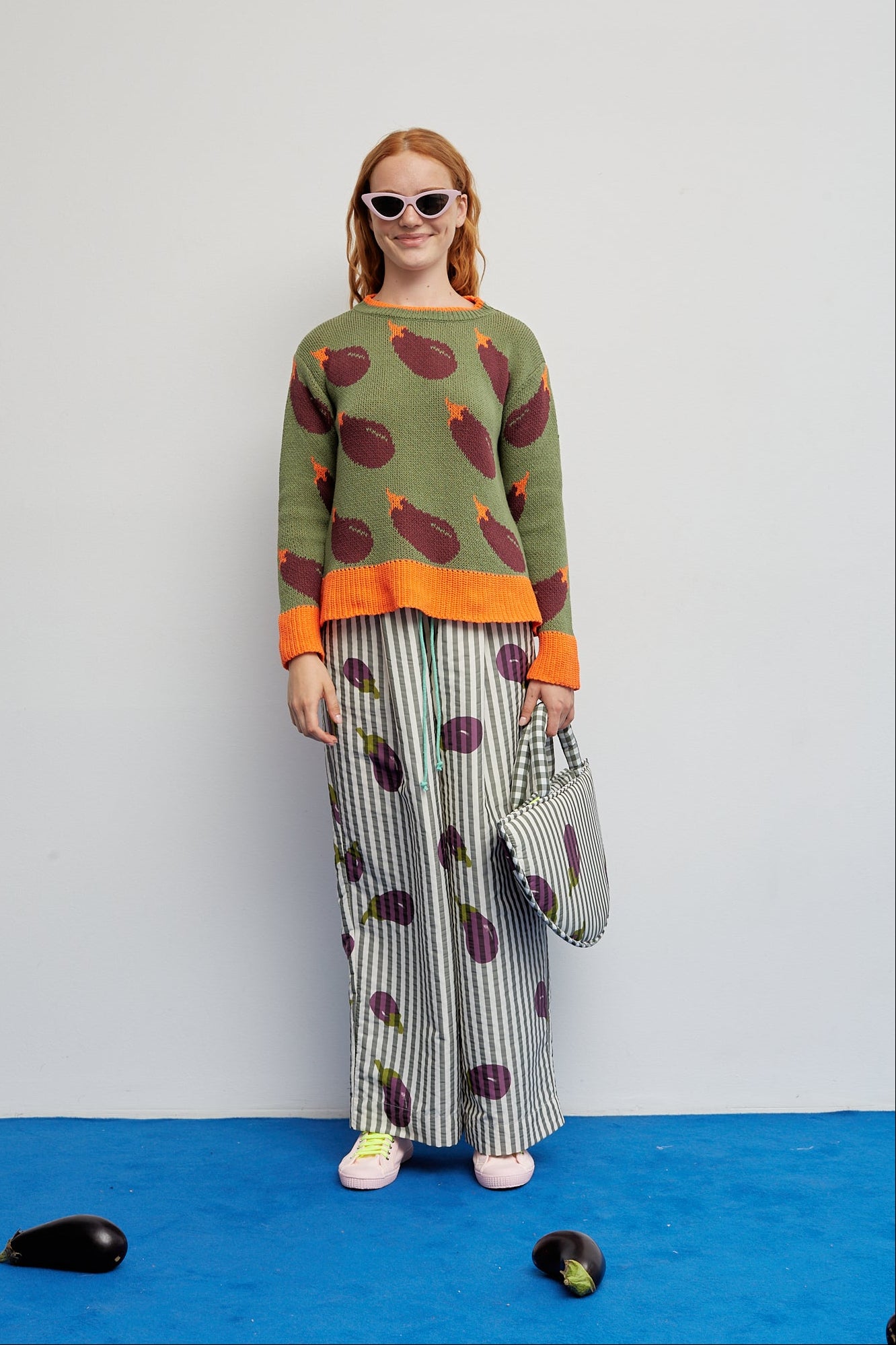 Green Melanzane sweater