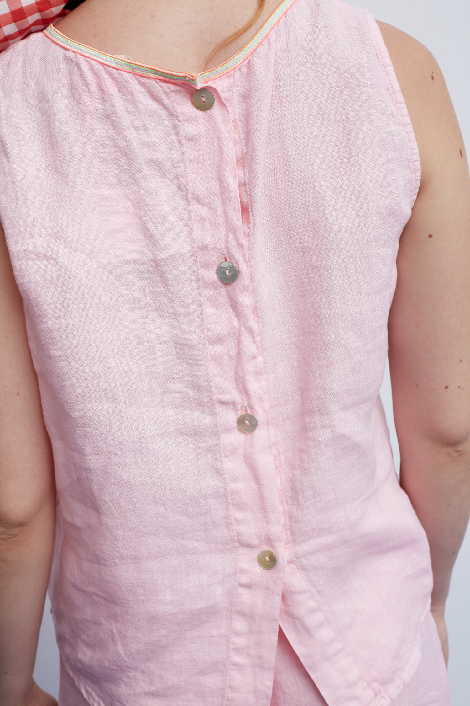 Ana linen body pink