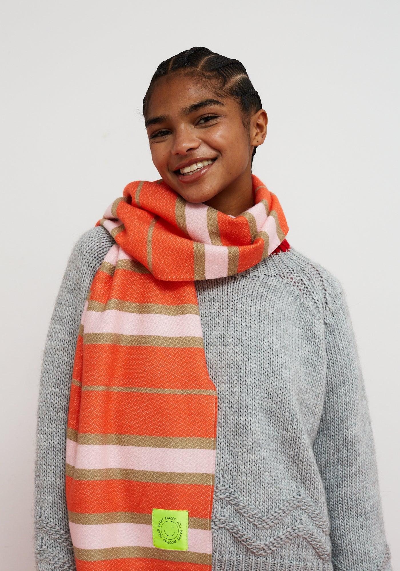 Orange Petal Scarf