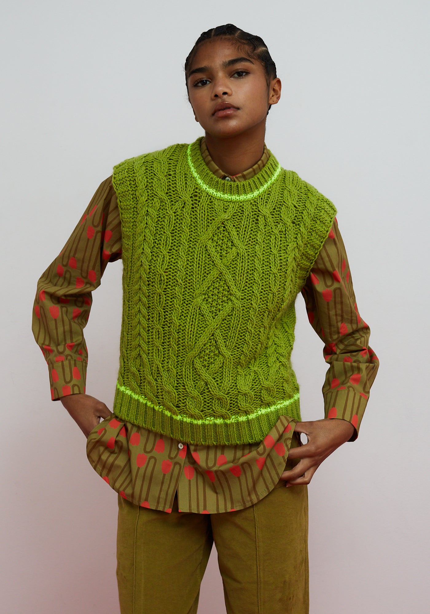 Pistachio Nest Vest