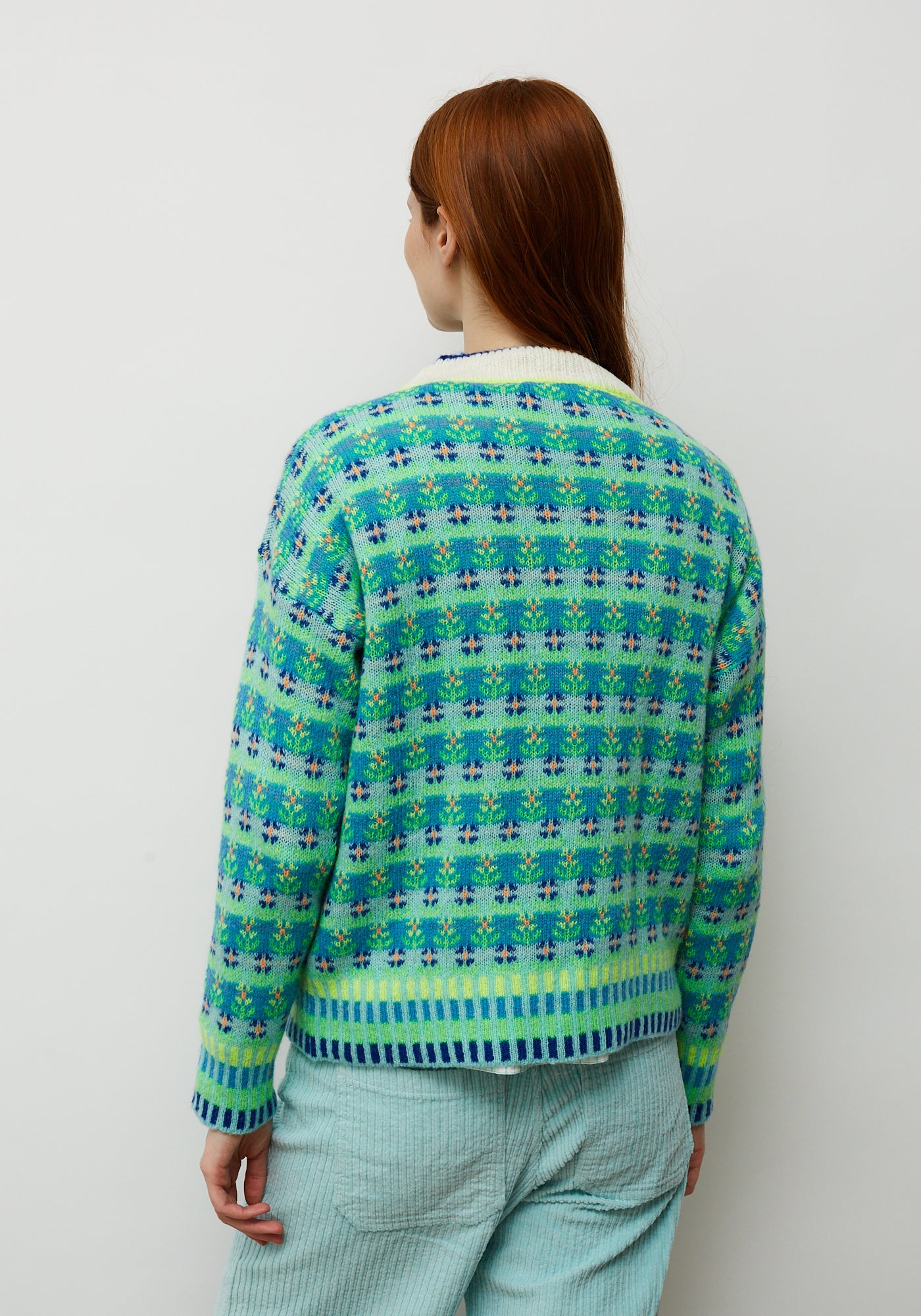Jersey Blossom Blau