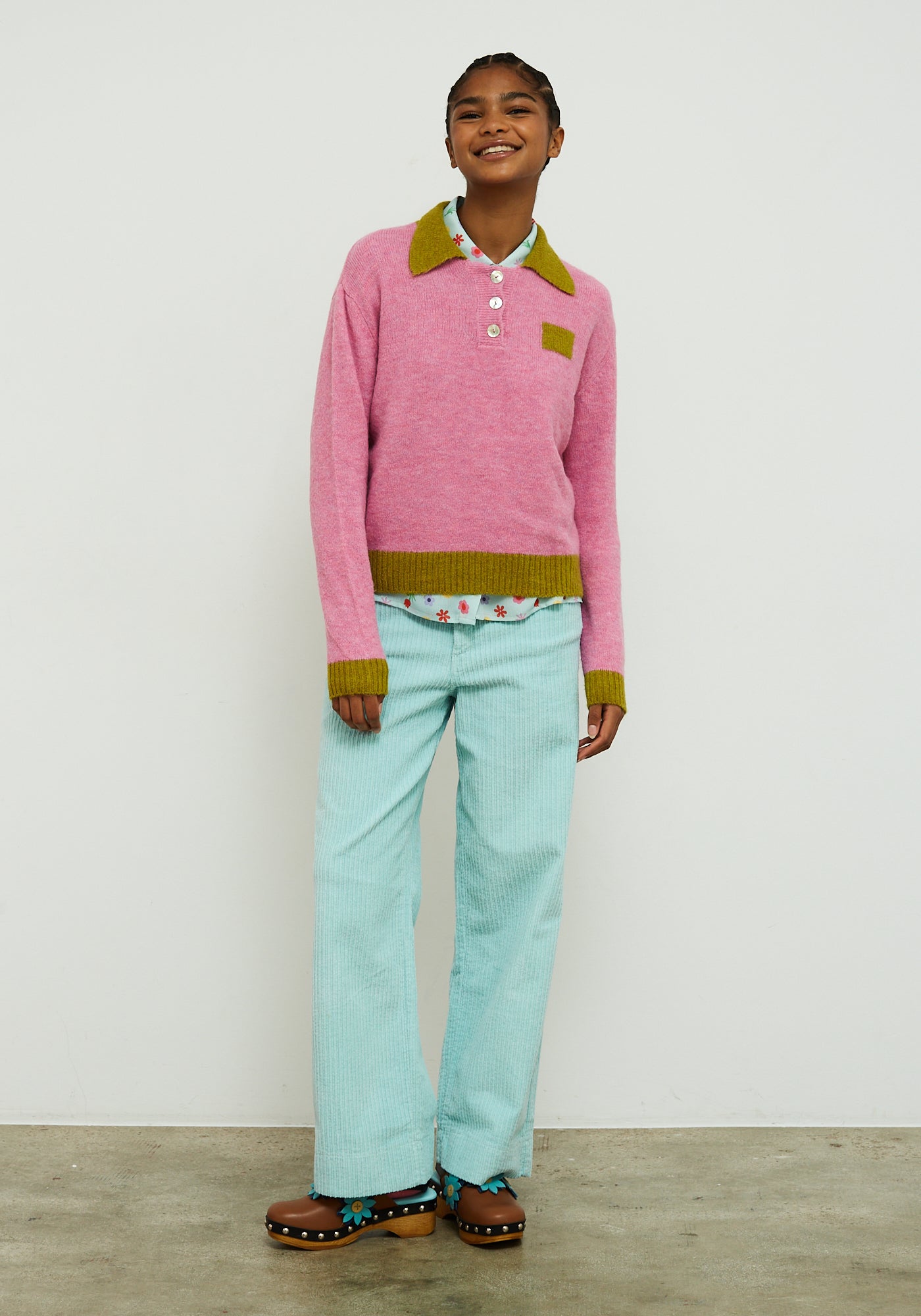 Pantalon Rose Acqua
