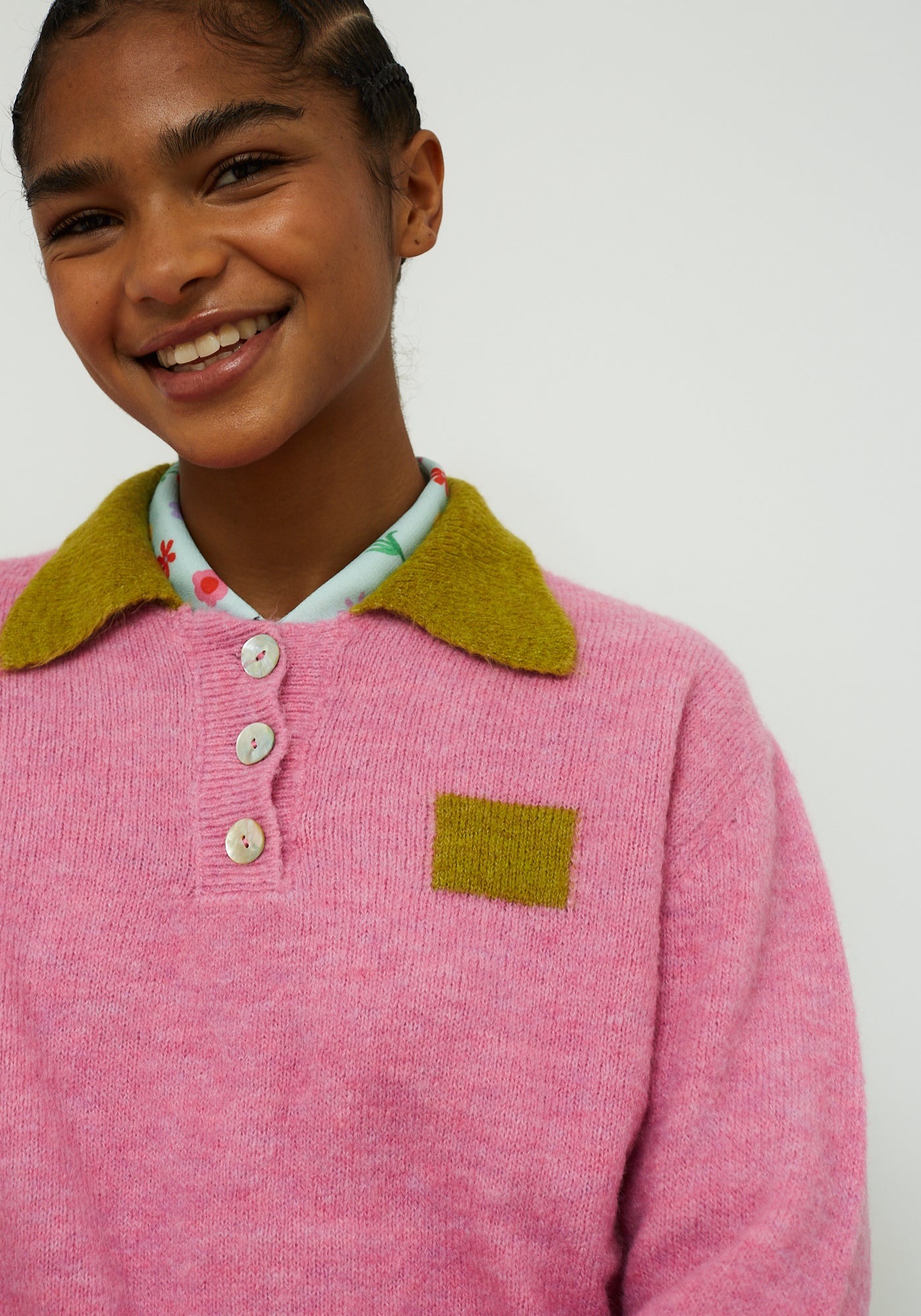 Poppy Pullover Rosa
