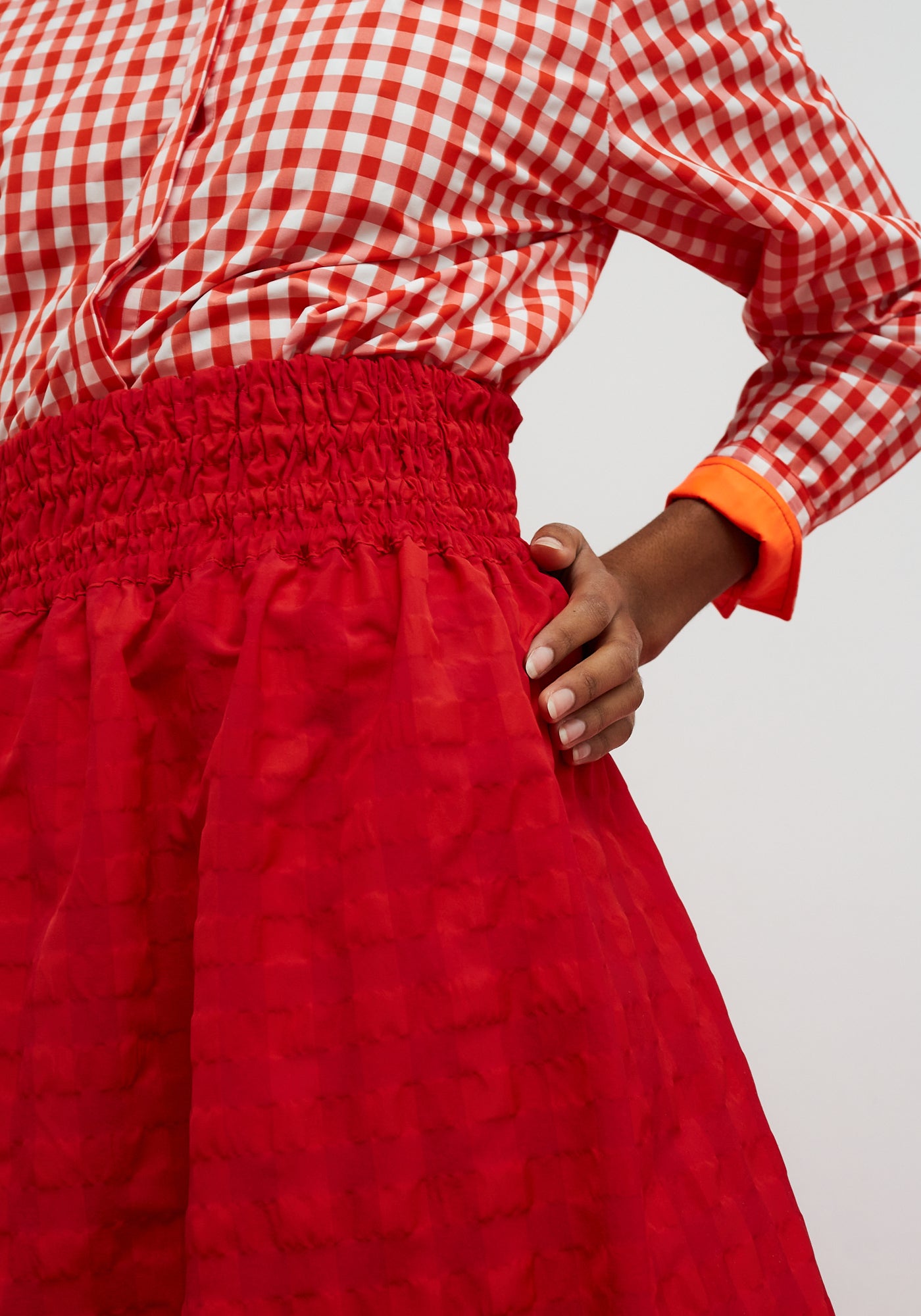 Cute red skirt