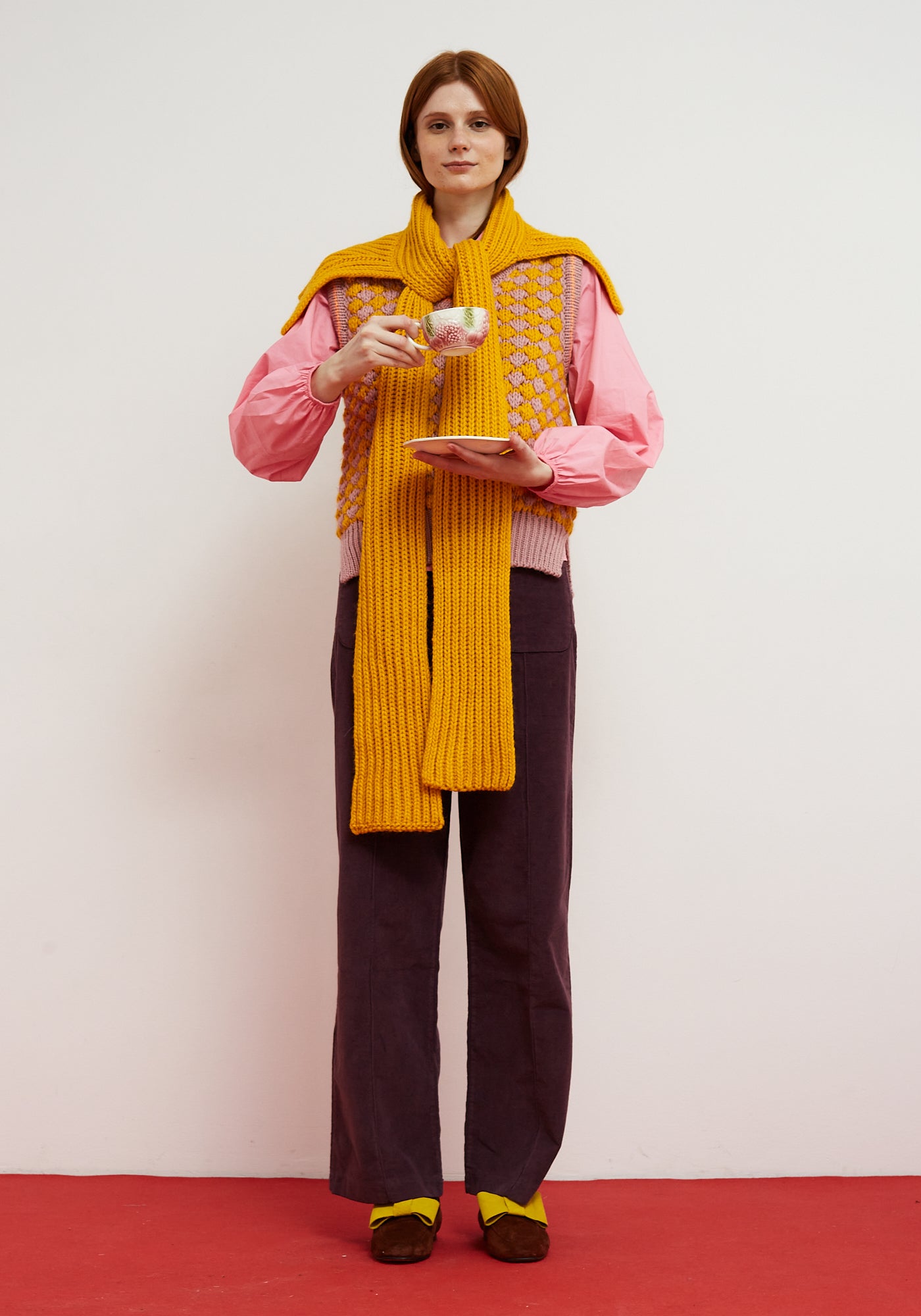 CrissCross Pink Vest