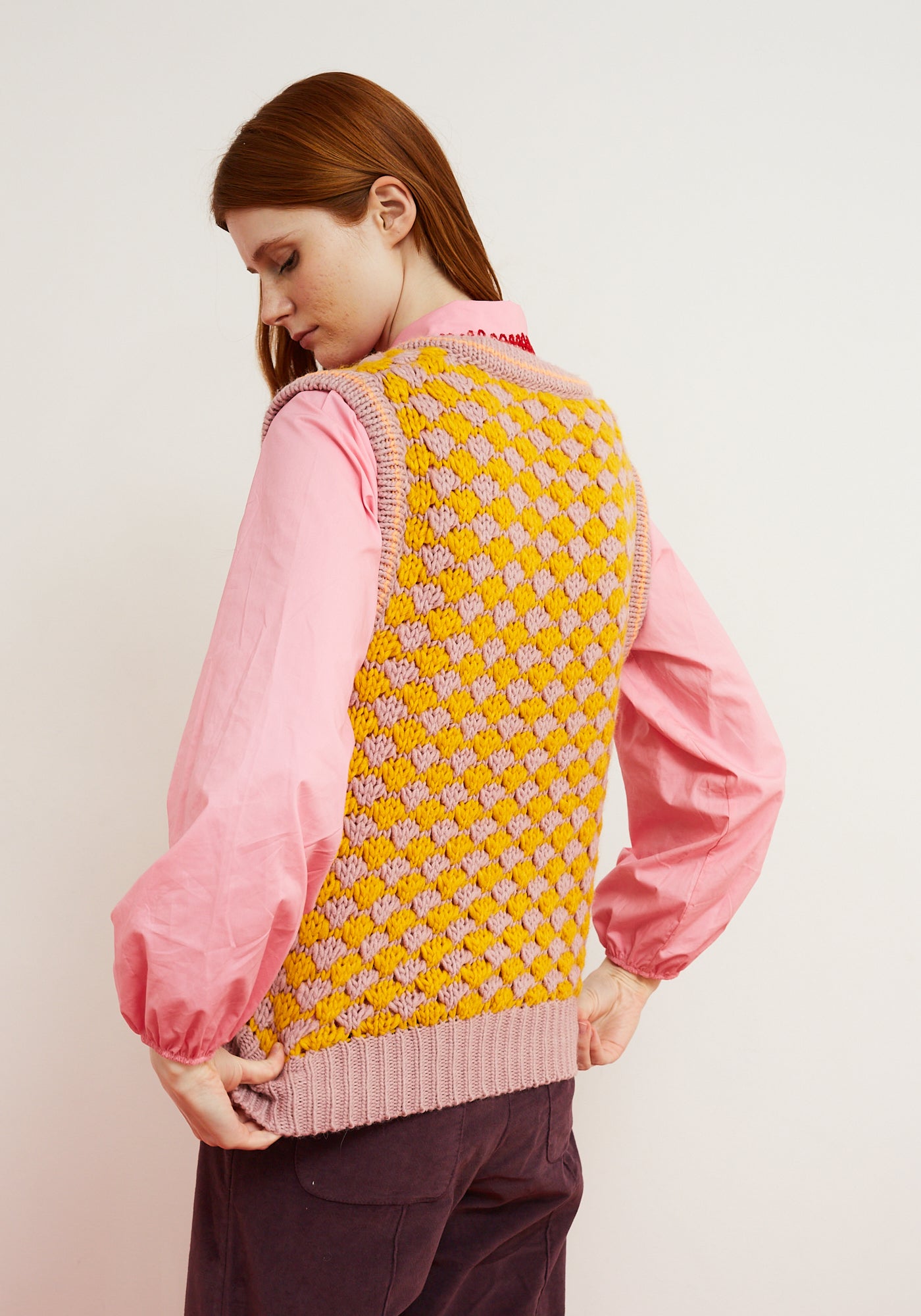 CrissCross Pink Vest
