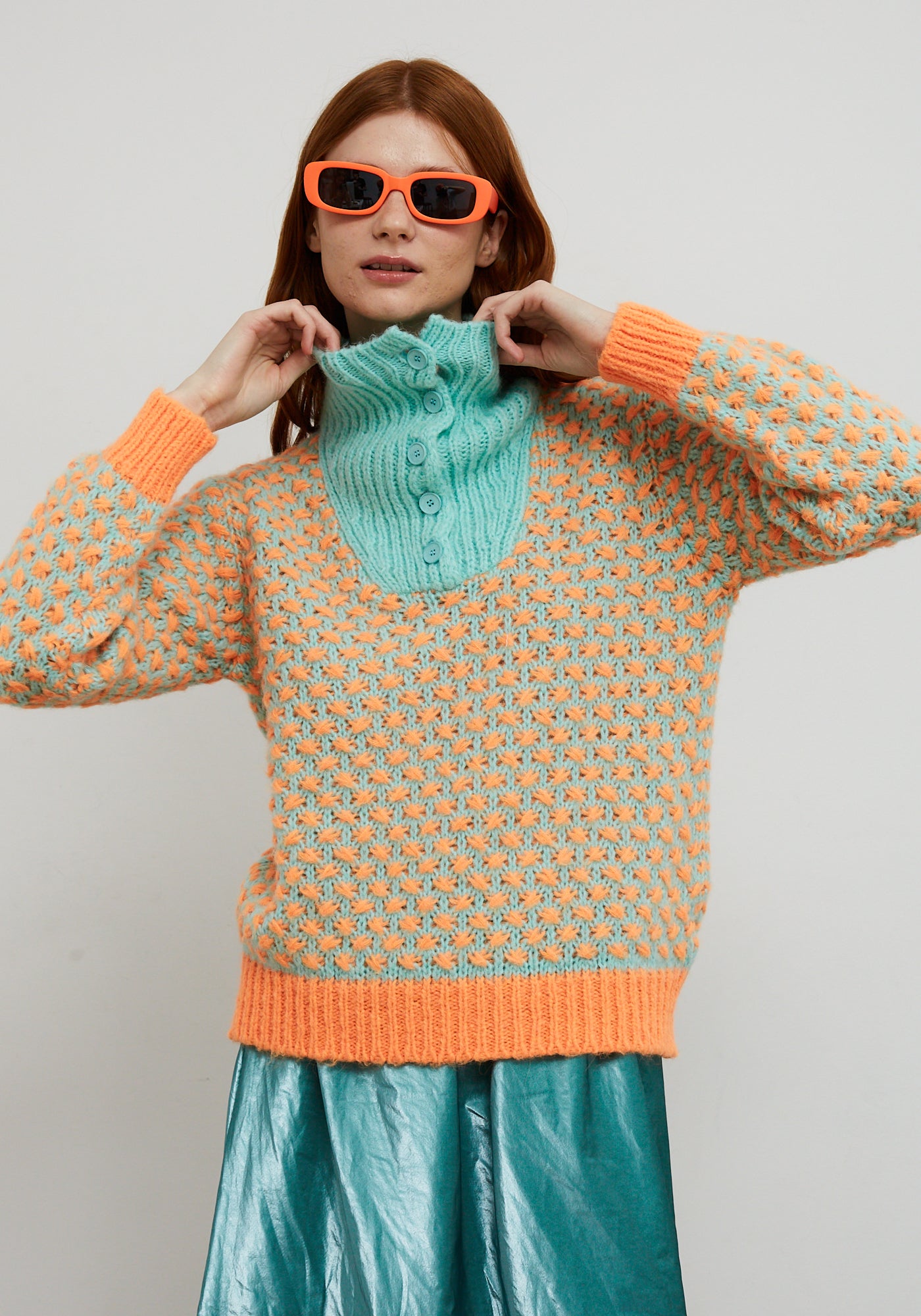 Optimist Pullover Aquablau