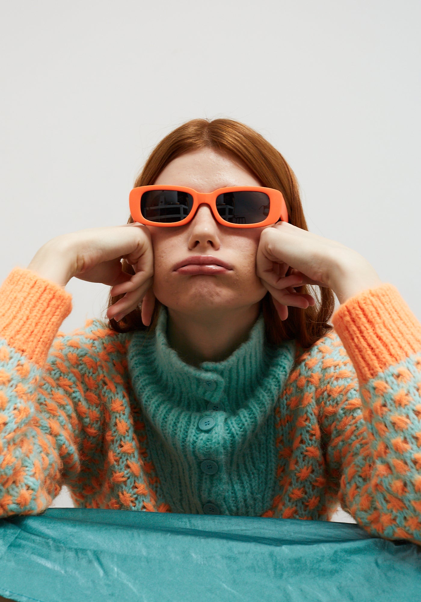 Optimist Pullover Aquablau