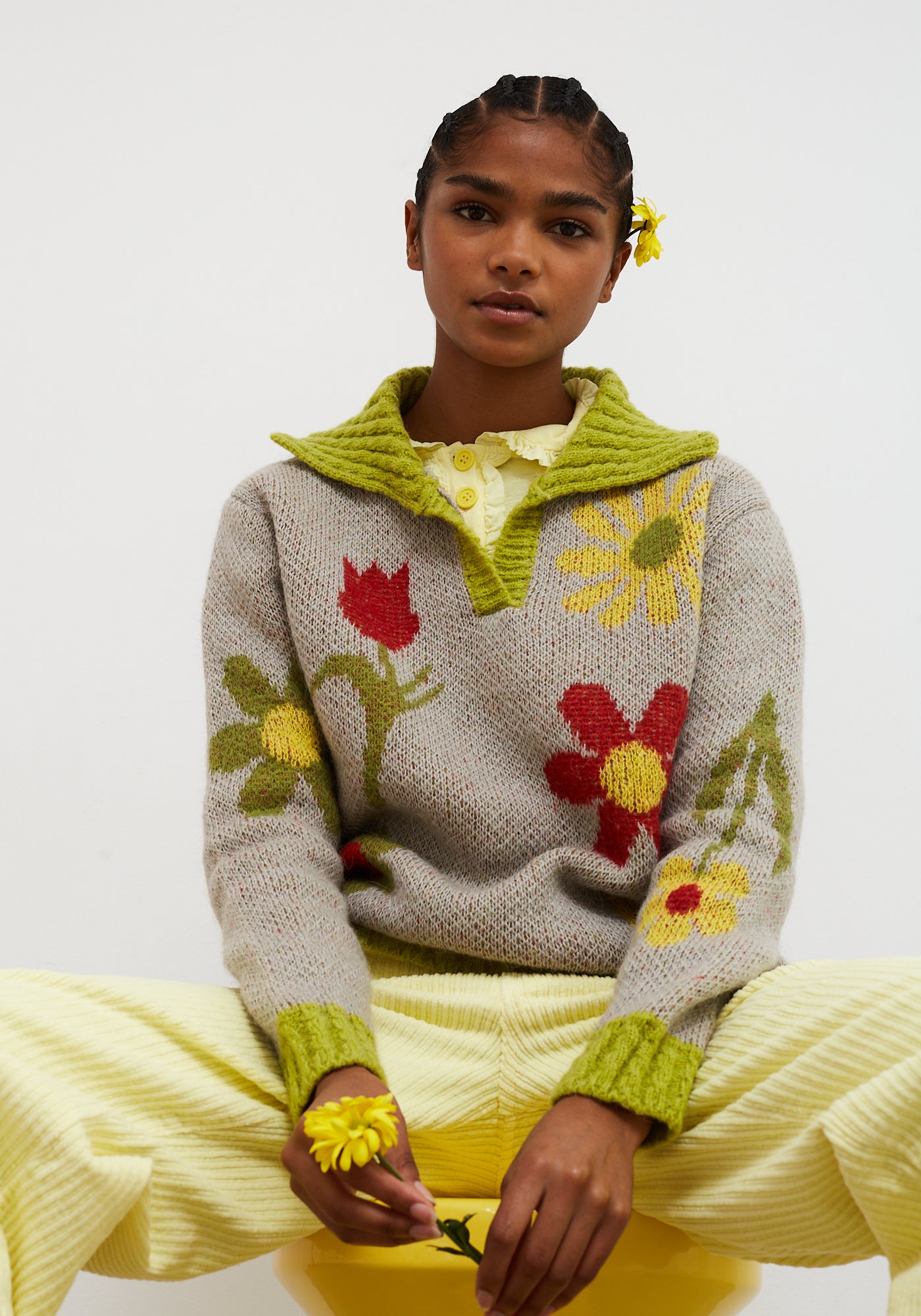 Jersey Daisy Gray
