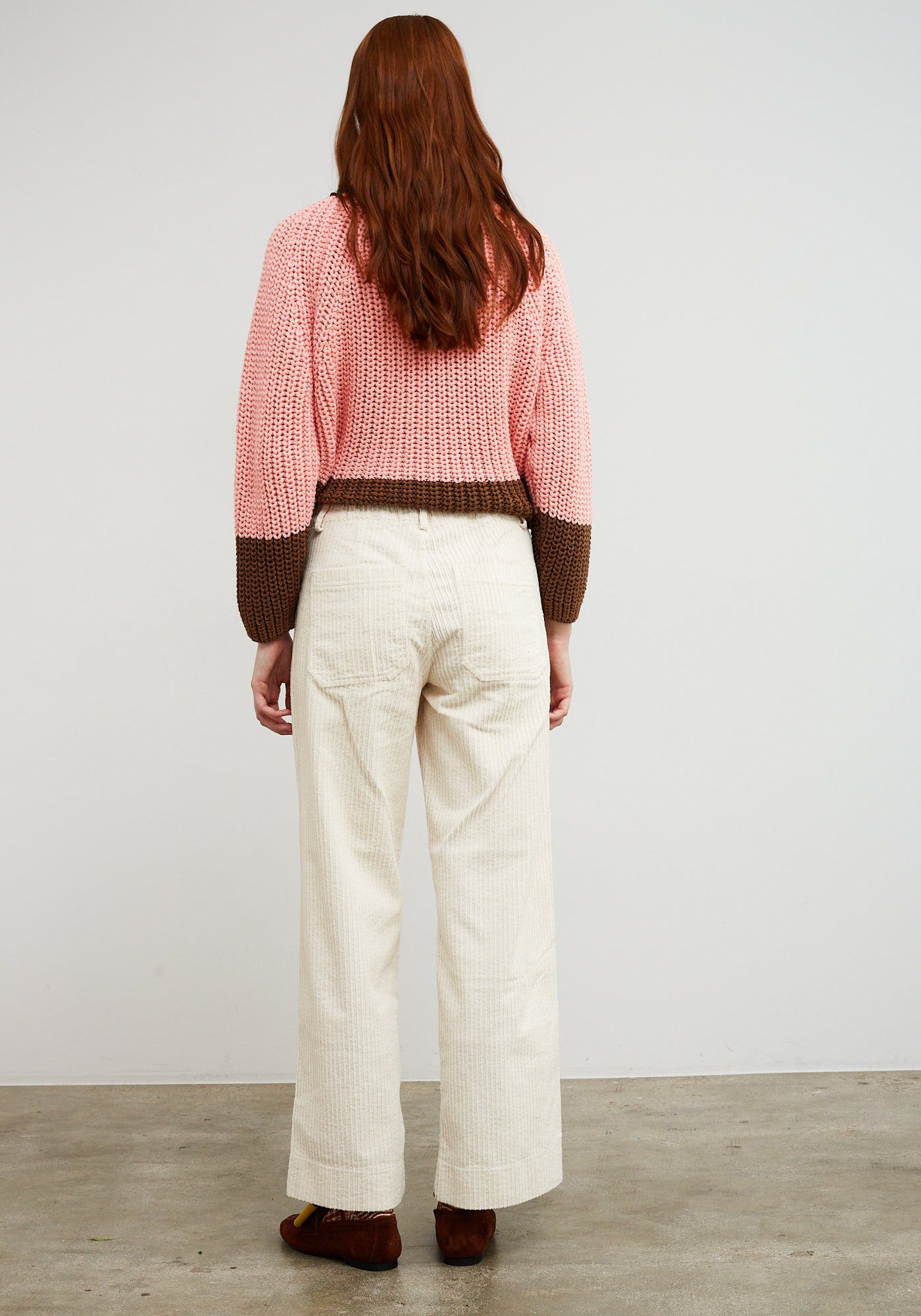 Pantalon Rose Écrue
