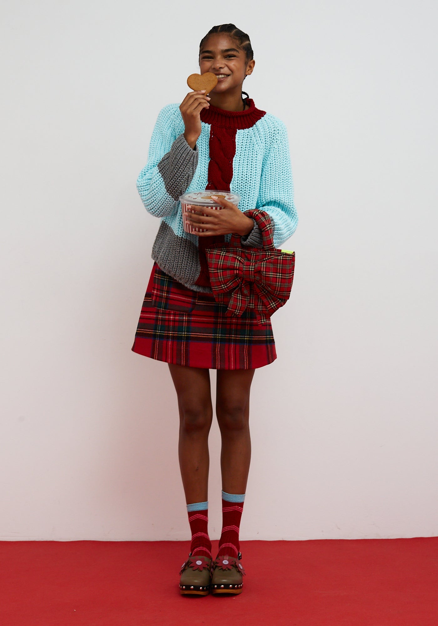 Red Bow Bag