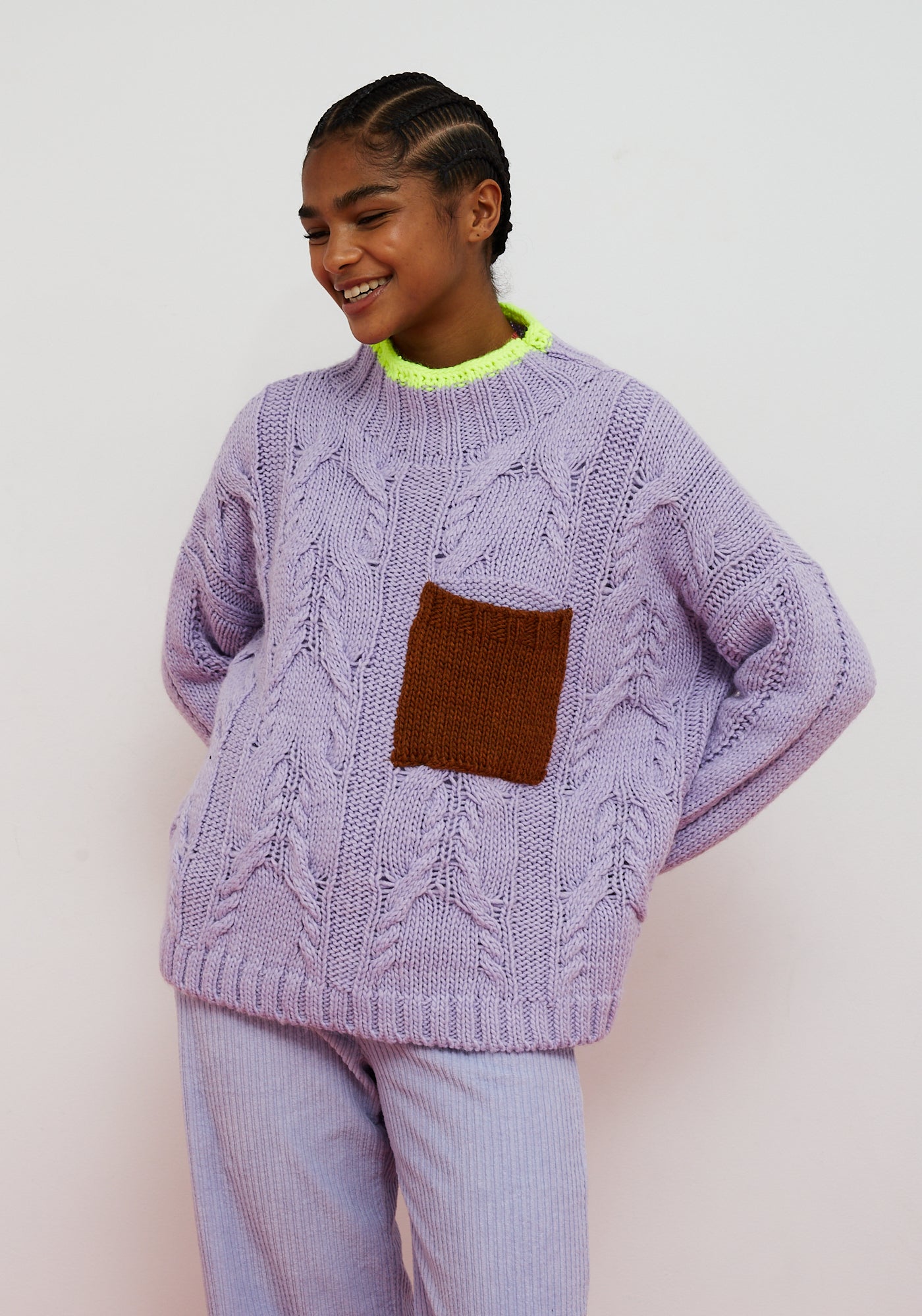 Jersey Waffle Purple