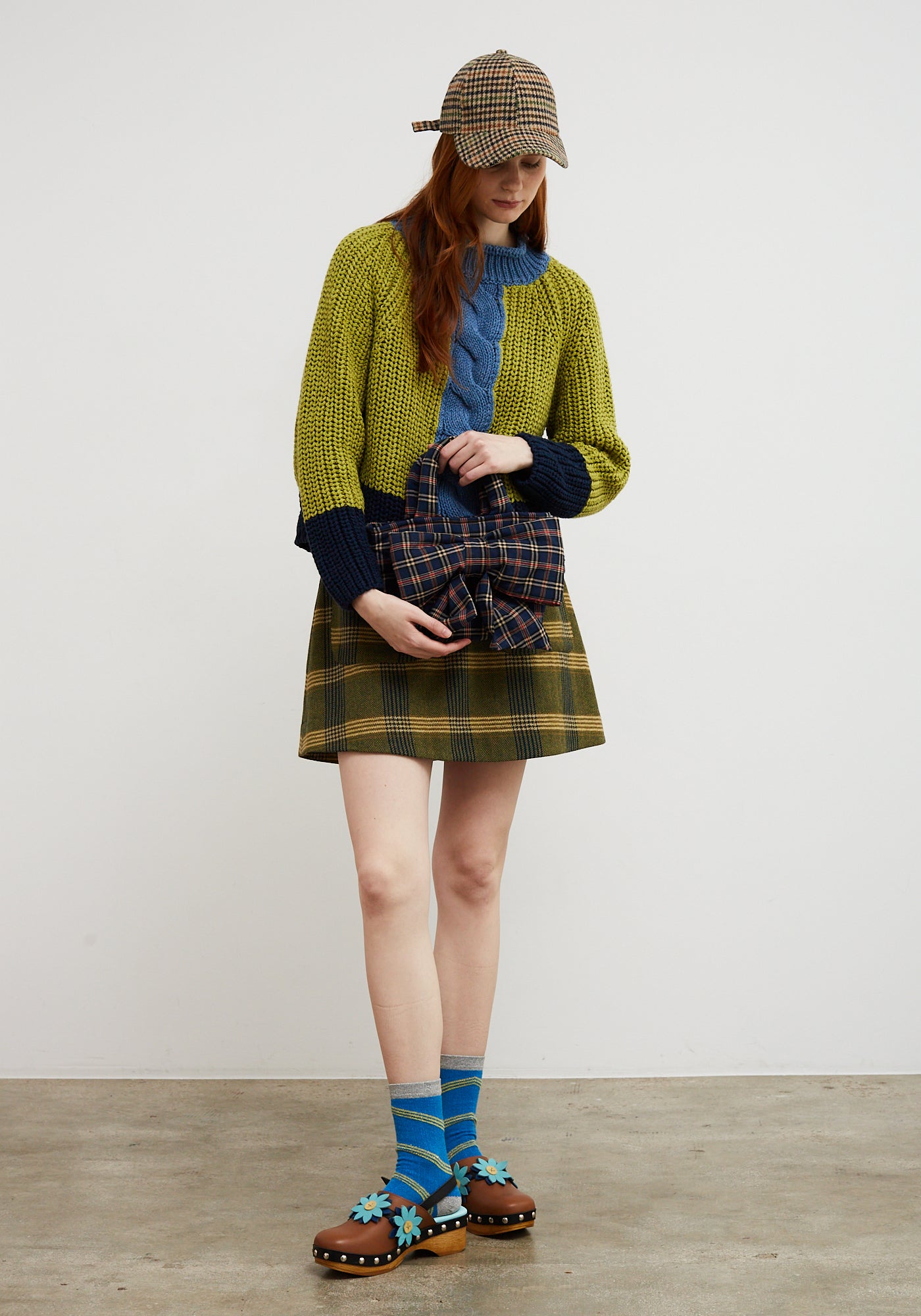 Blue Bow Bag