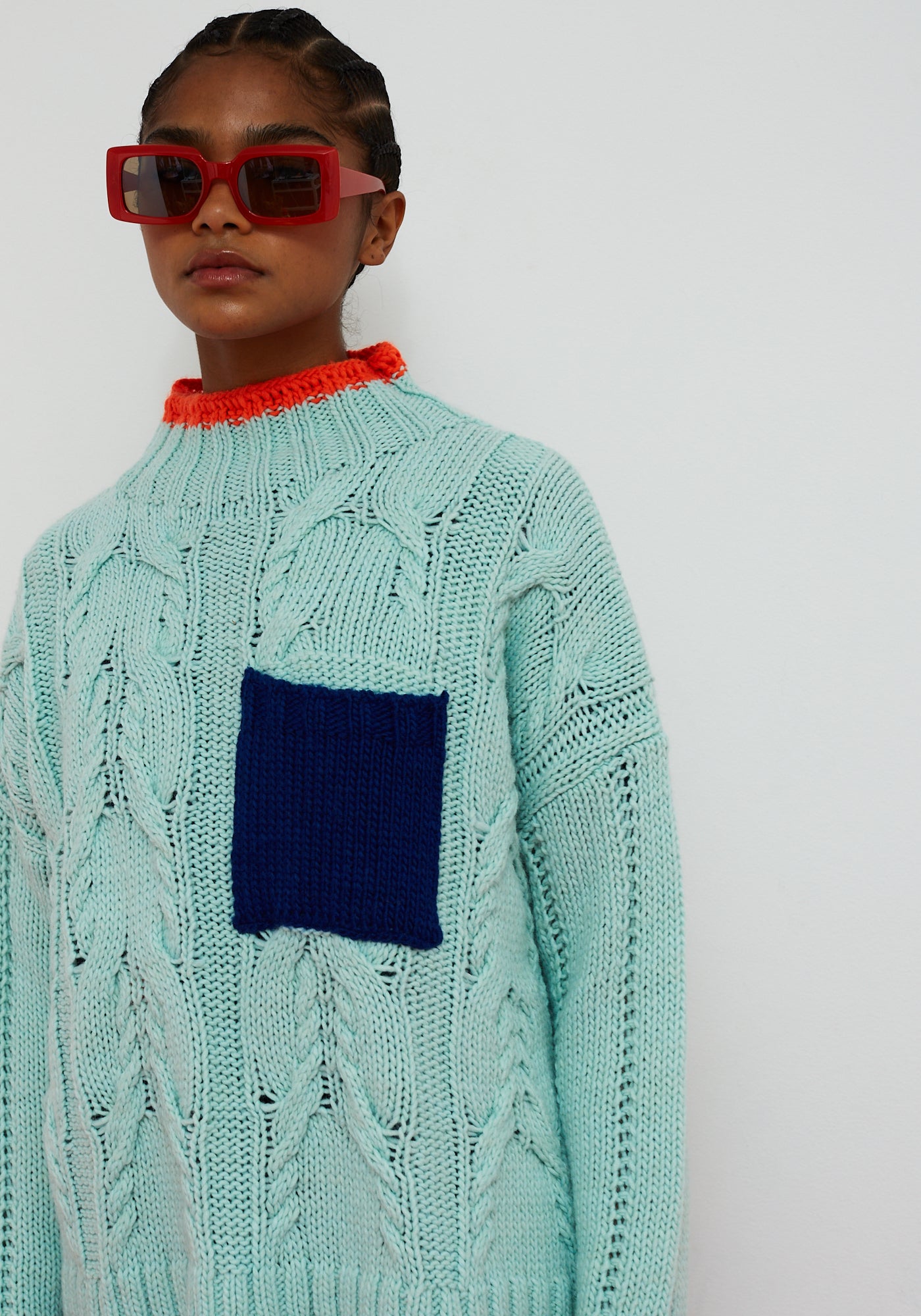 Blue Waffle Jersey