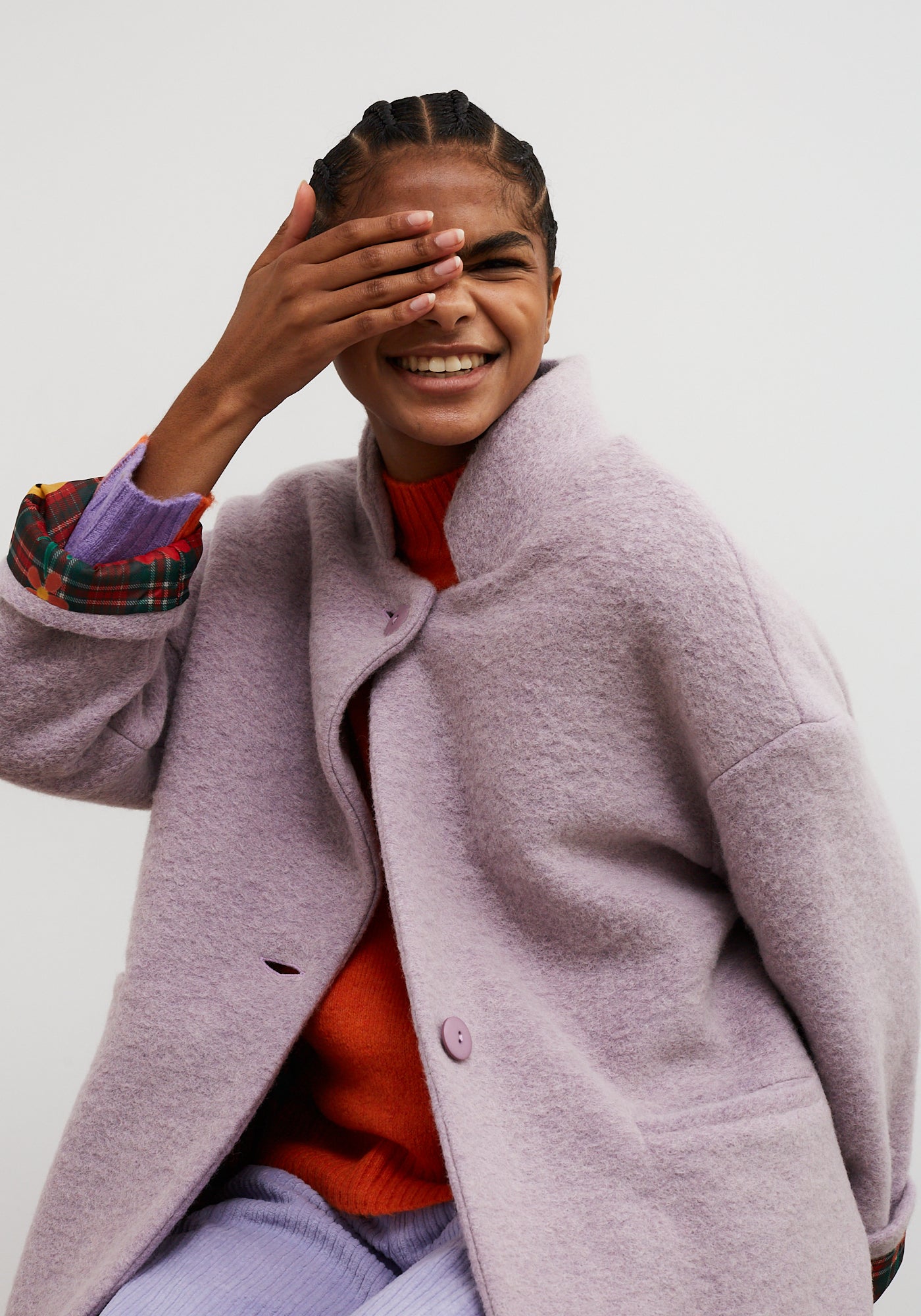 Coat Como Lila