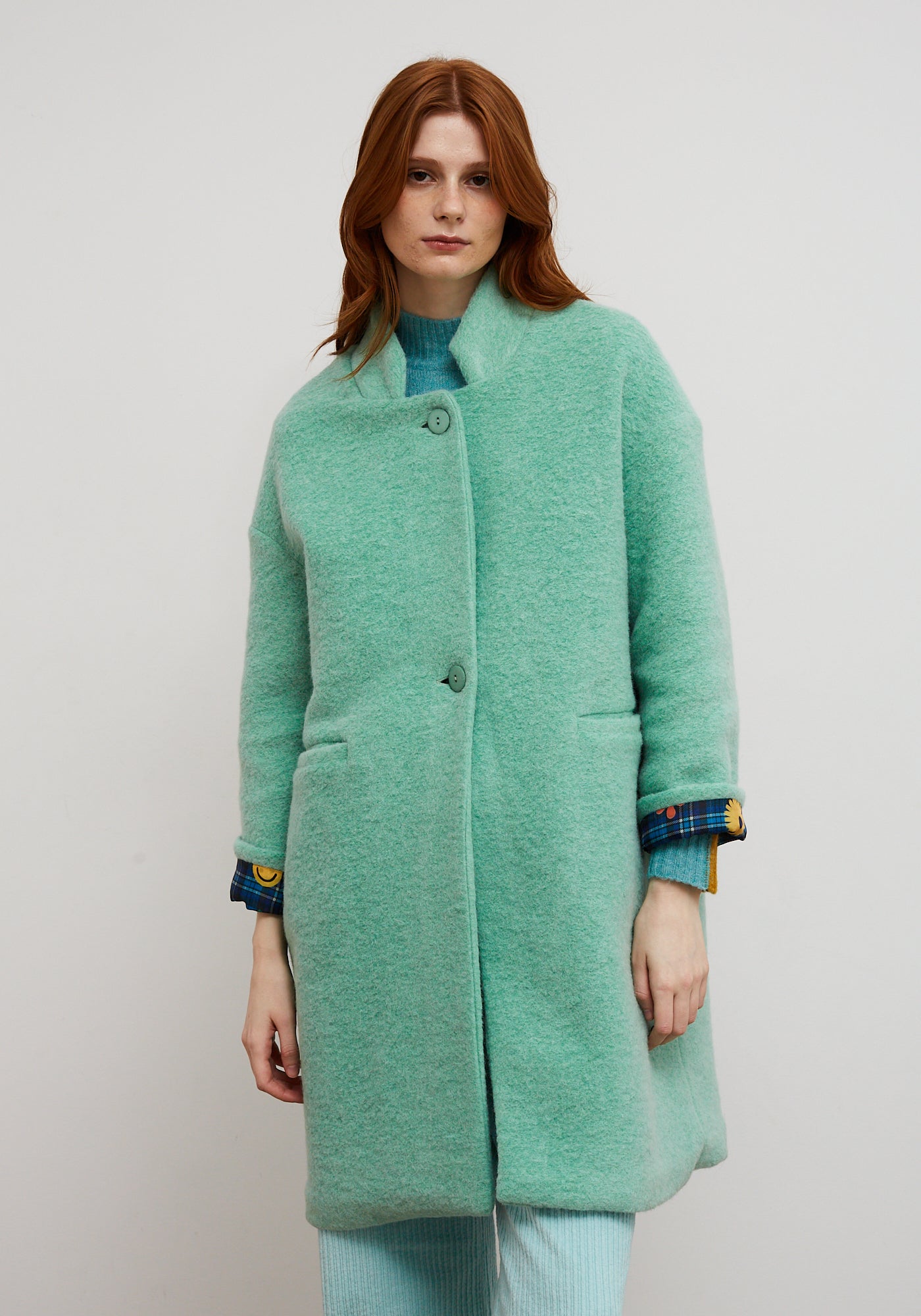 Coat Como Aqua