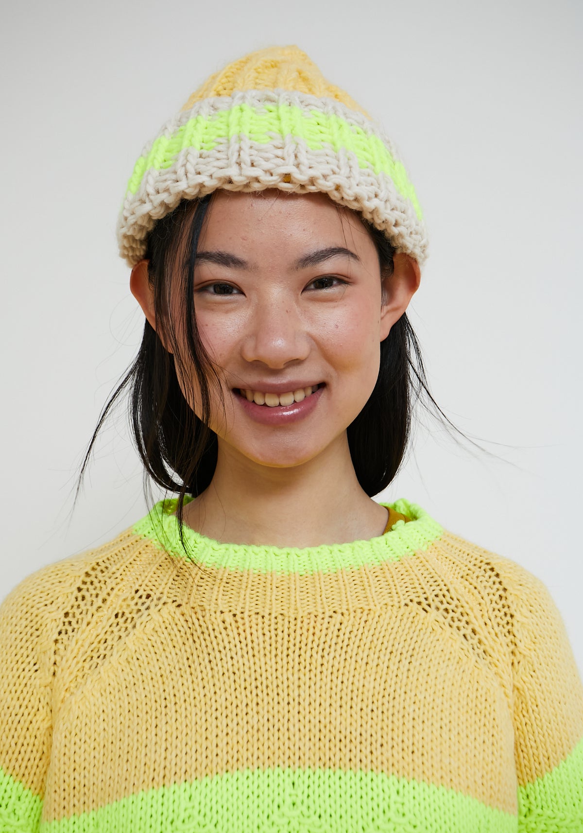 Bonnet Cookie Jaune