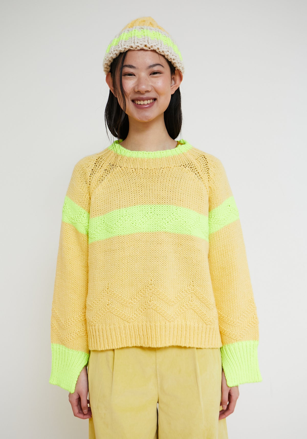Caramelo Pullover Gelb