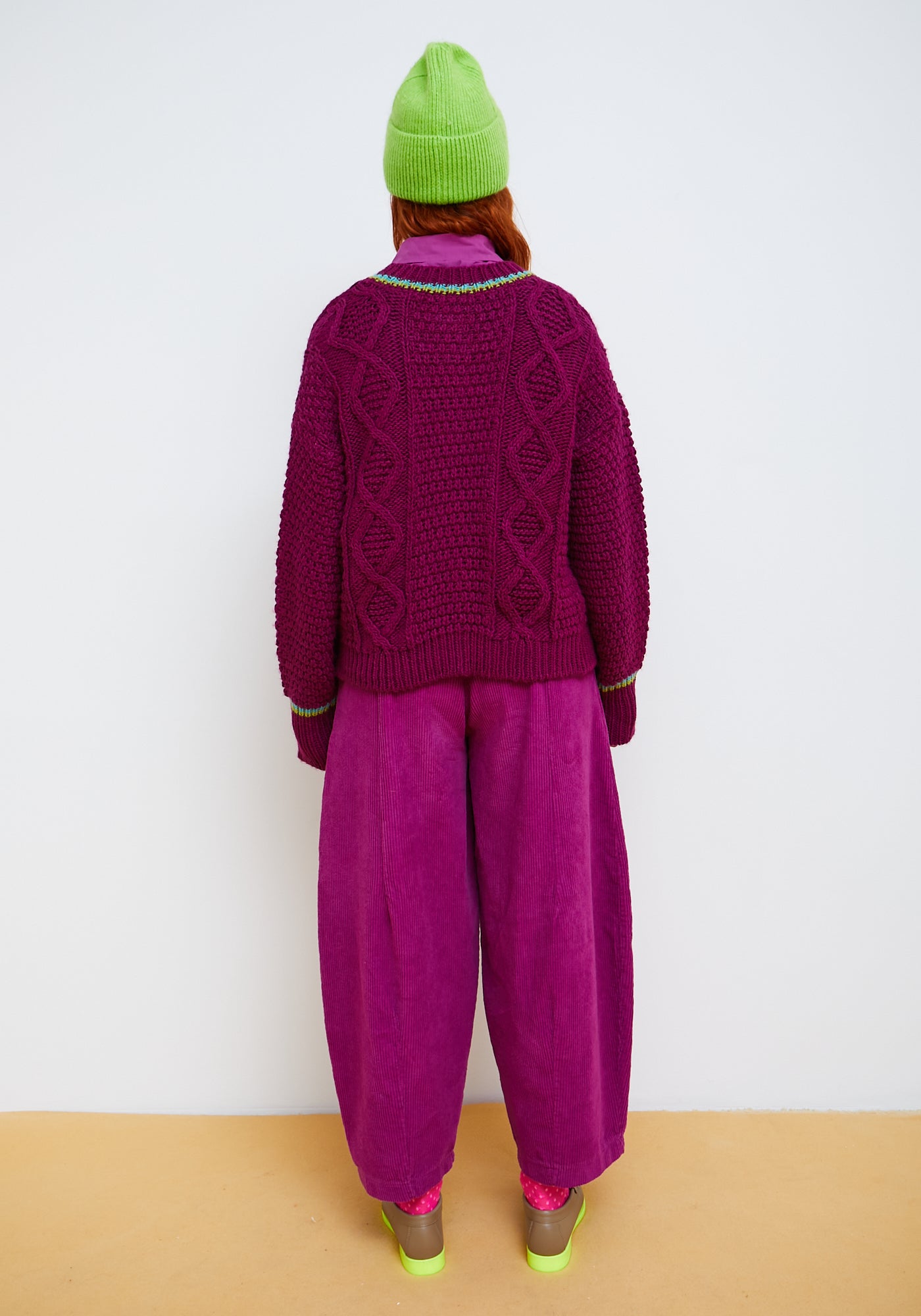 Pantalon Dado Frambuesa