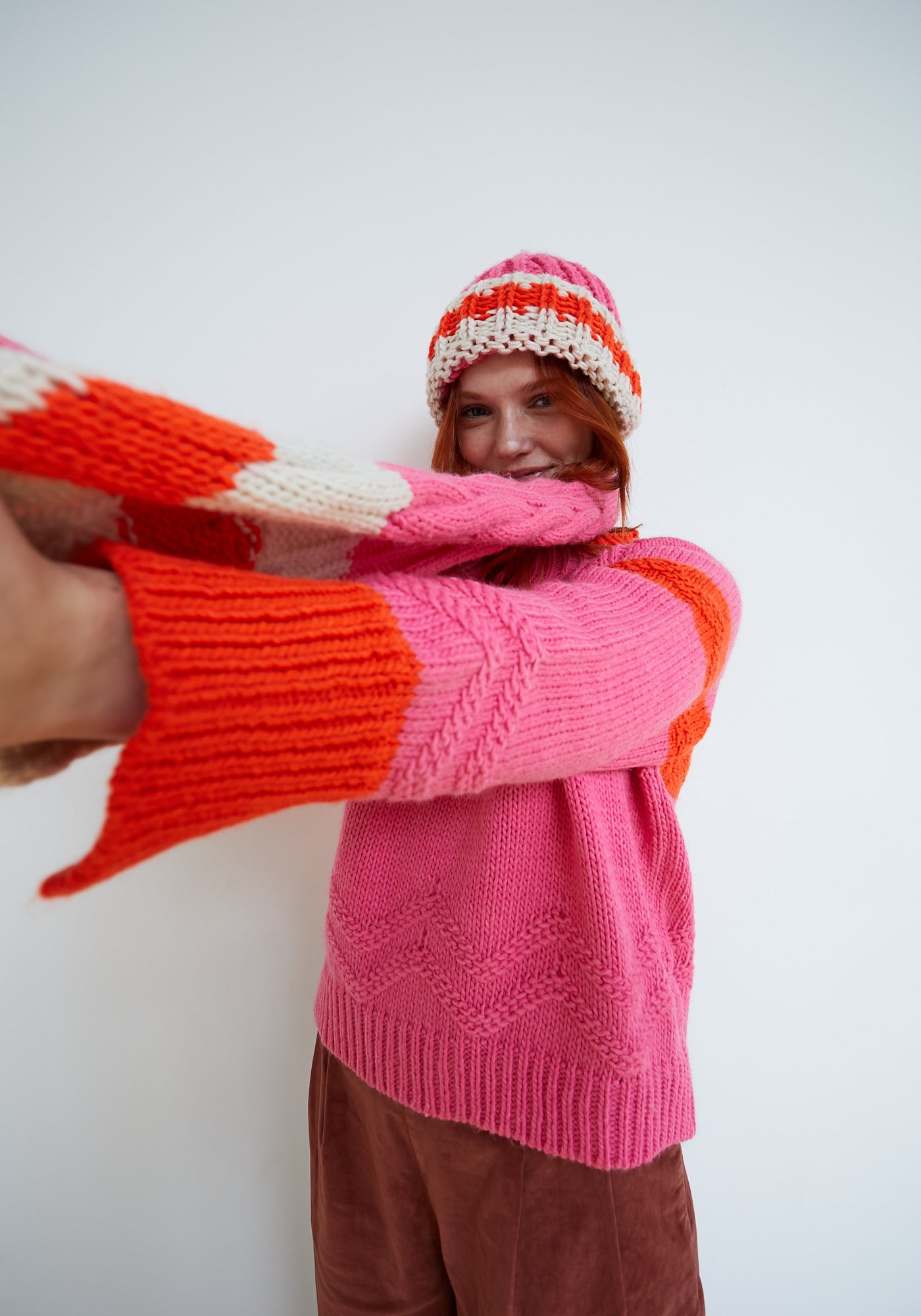 Caramelo Pullover Rosa