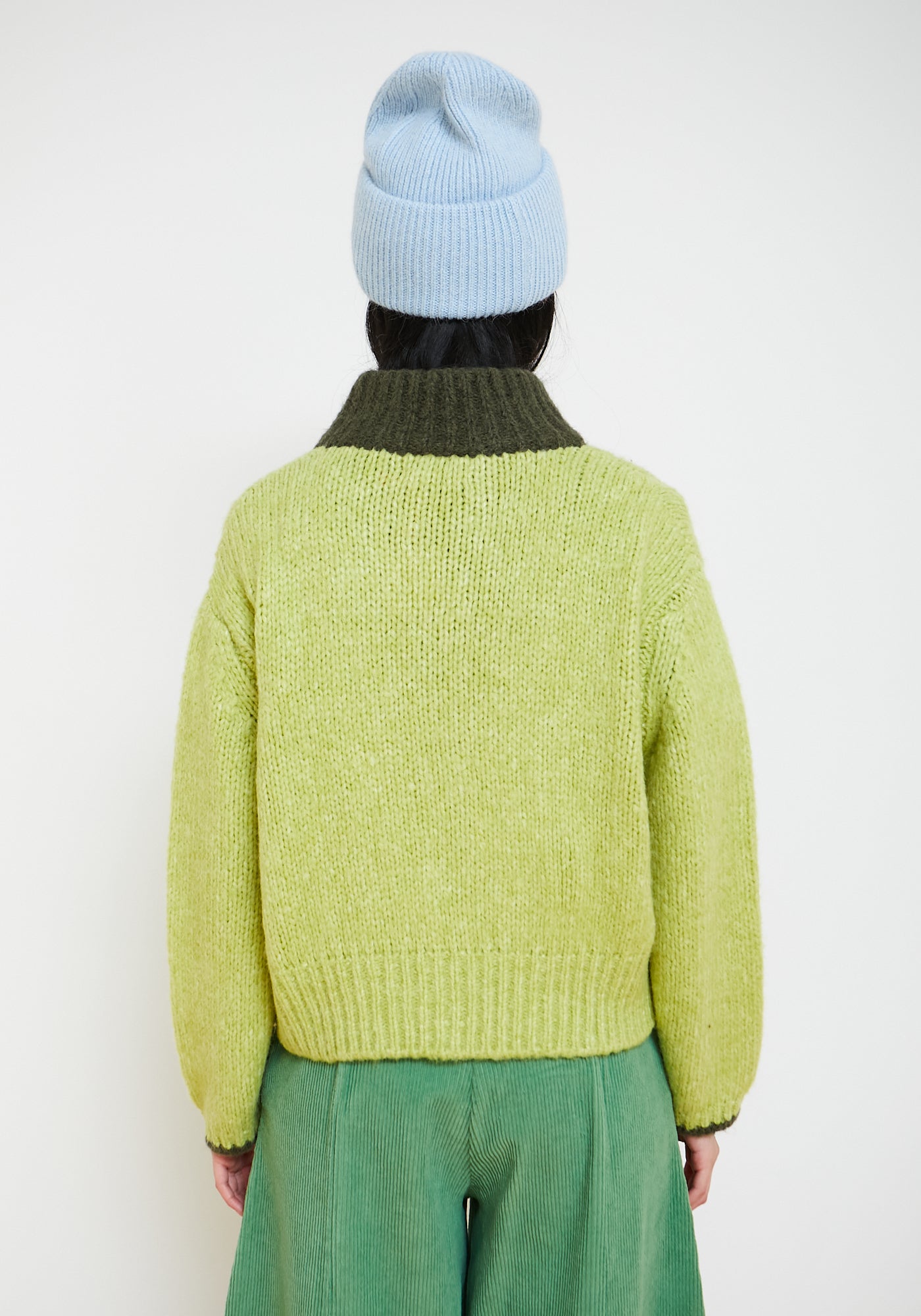 Green Jammy Cardigan