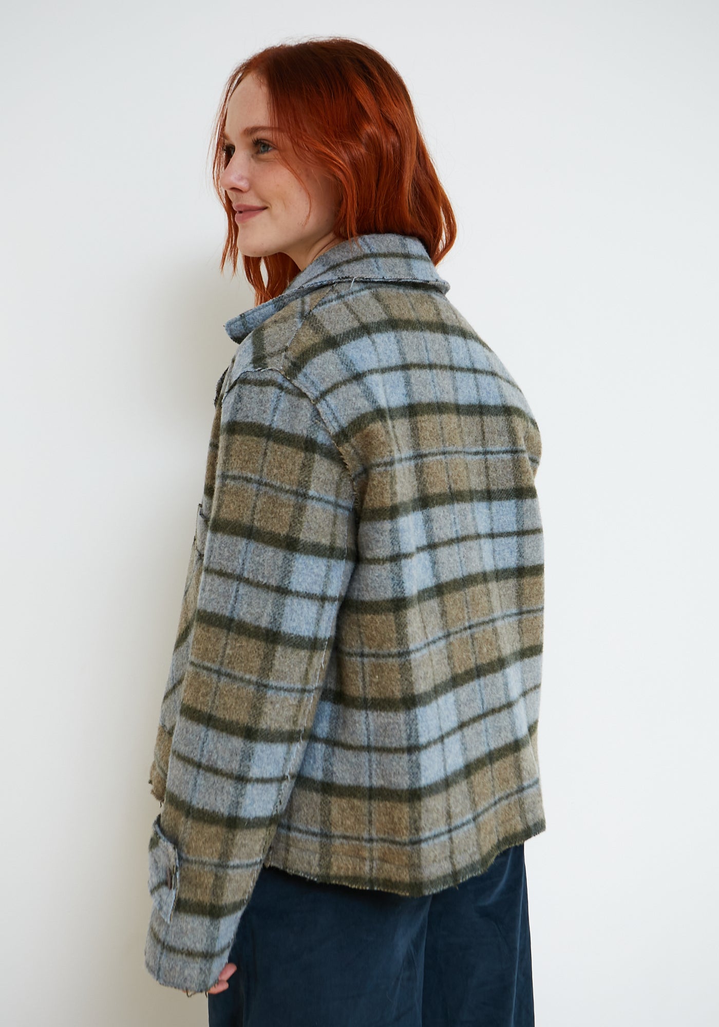 Chaqueta Tile Azul