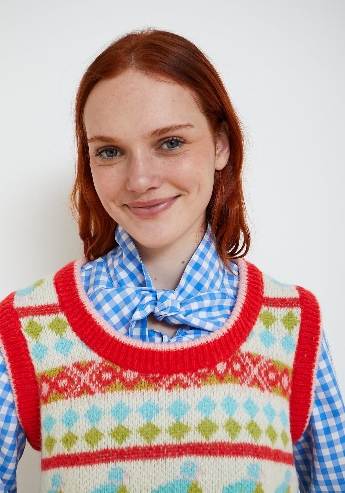 Red Duck Sweater Vest