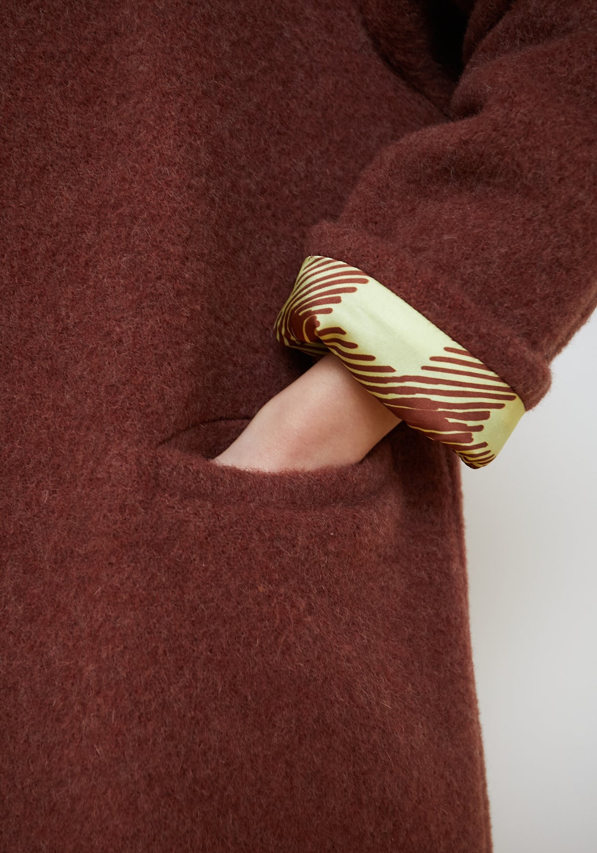 Manteau Como Marron