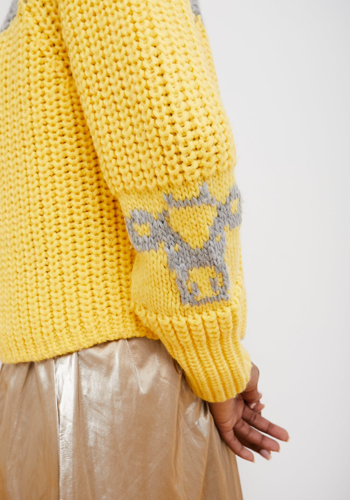Grey Mow Sweater