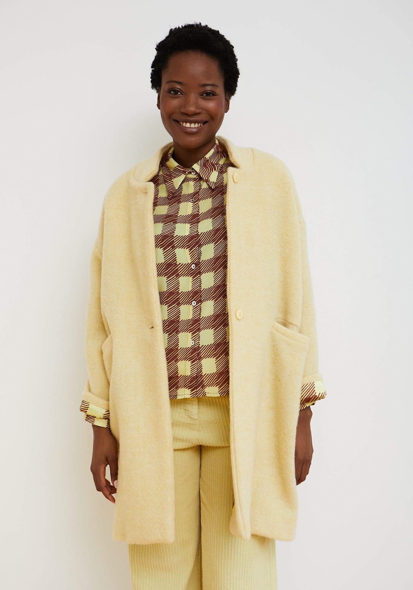 Manteau Como Jaune