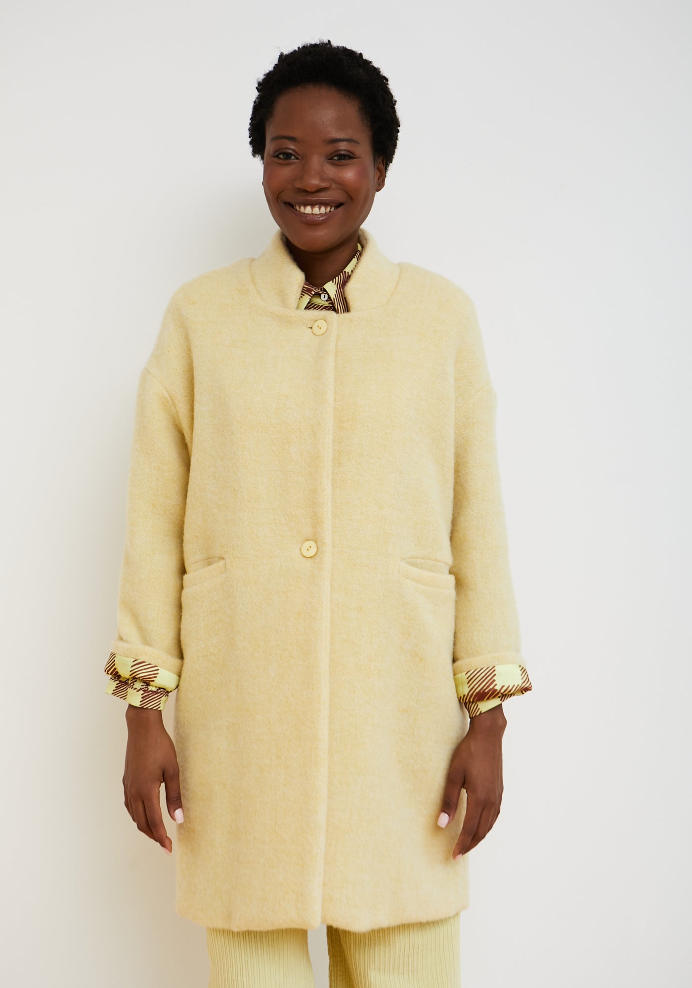 Manteau Como Jaune