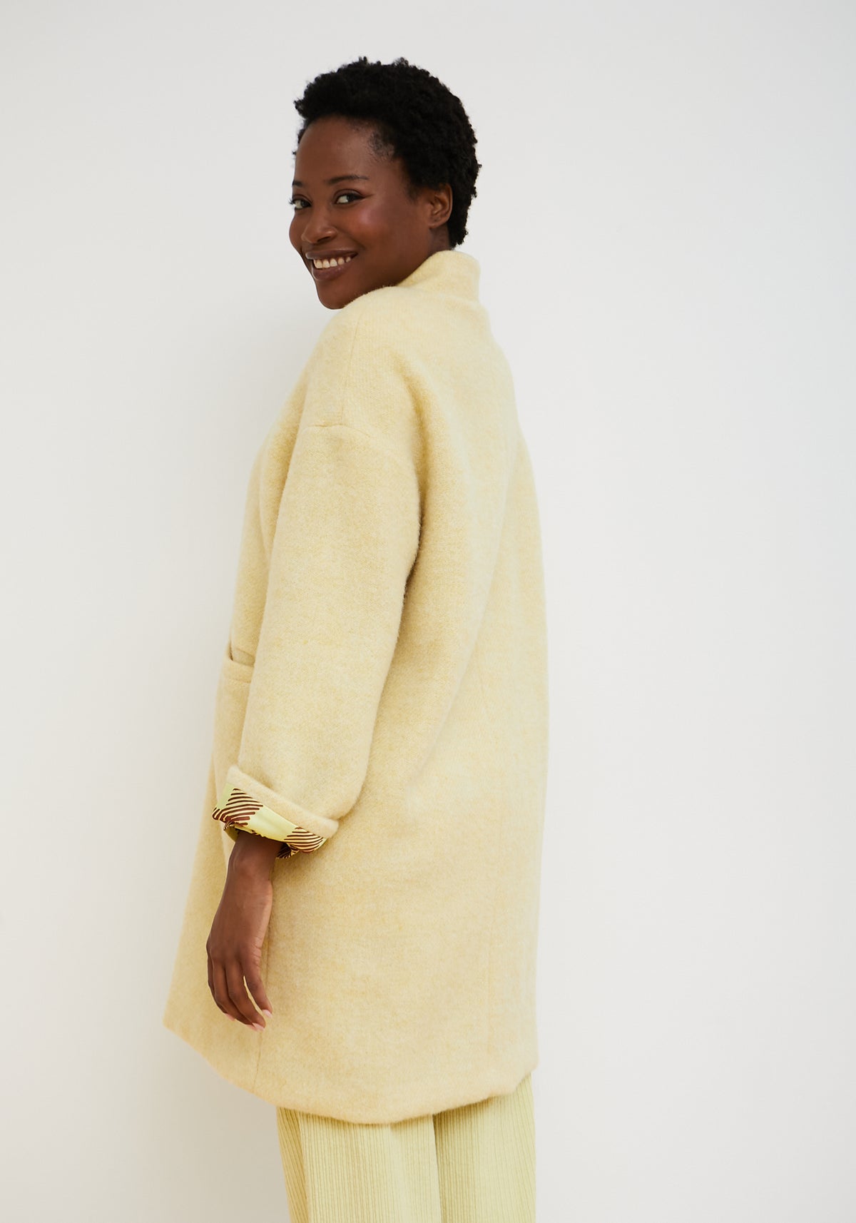 Manteau Como Jaune