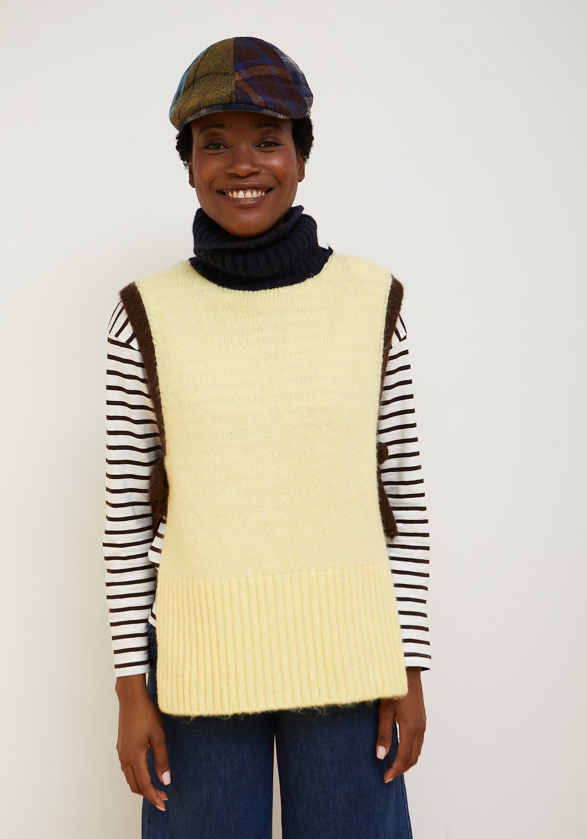 Yellow Clue Sweater Vest