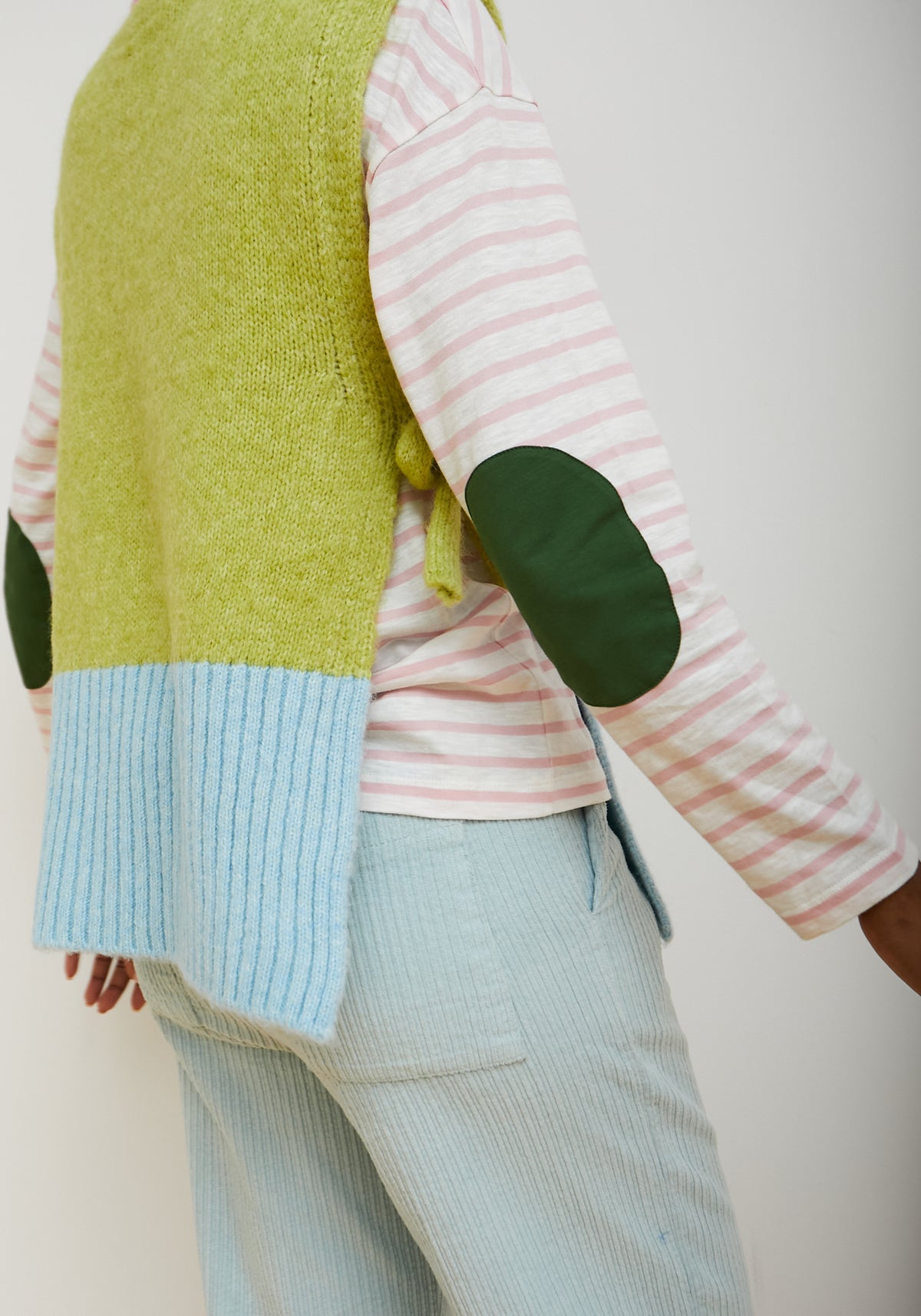 Sky Blue Clue Sweater Vest