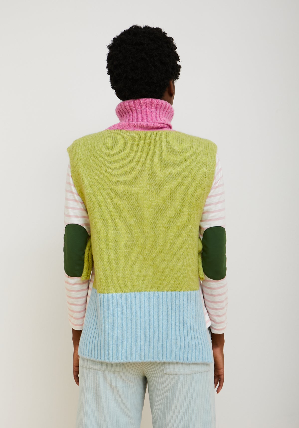 Sky Blue Clue Sweater Vest