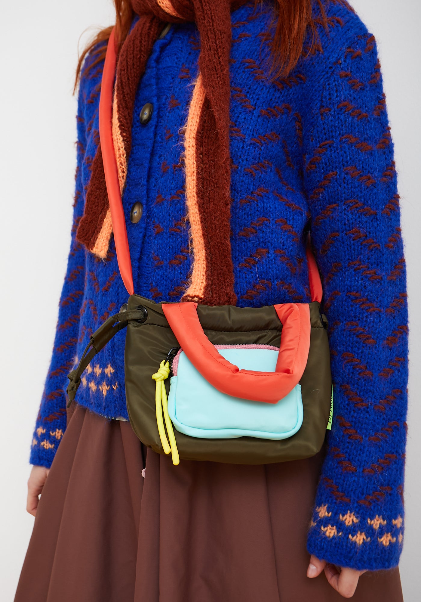 Bolso Flip Caqui