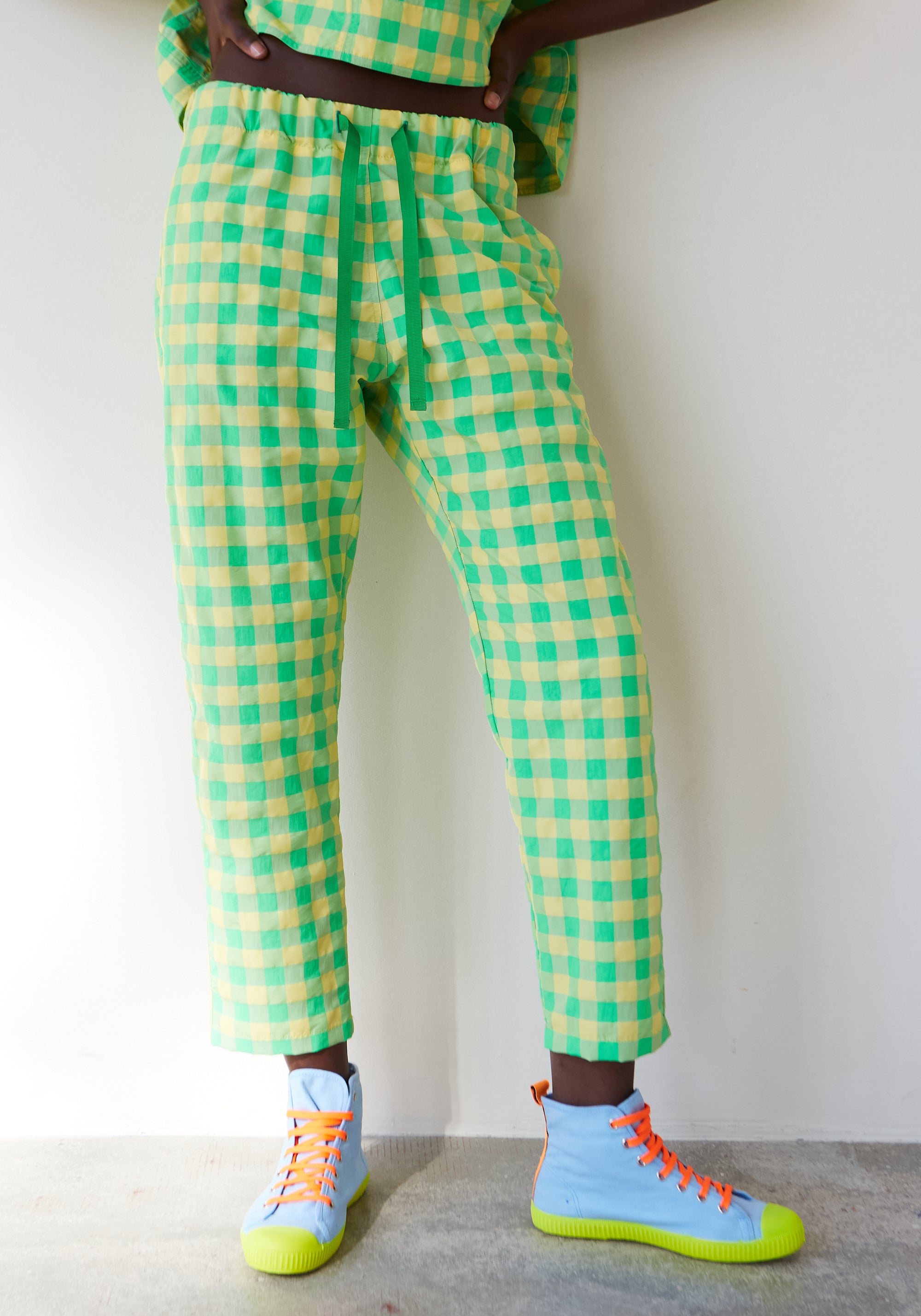 Royce Vichy Yellow Pants