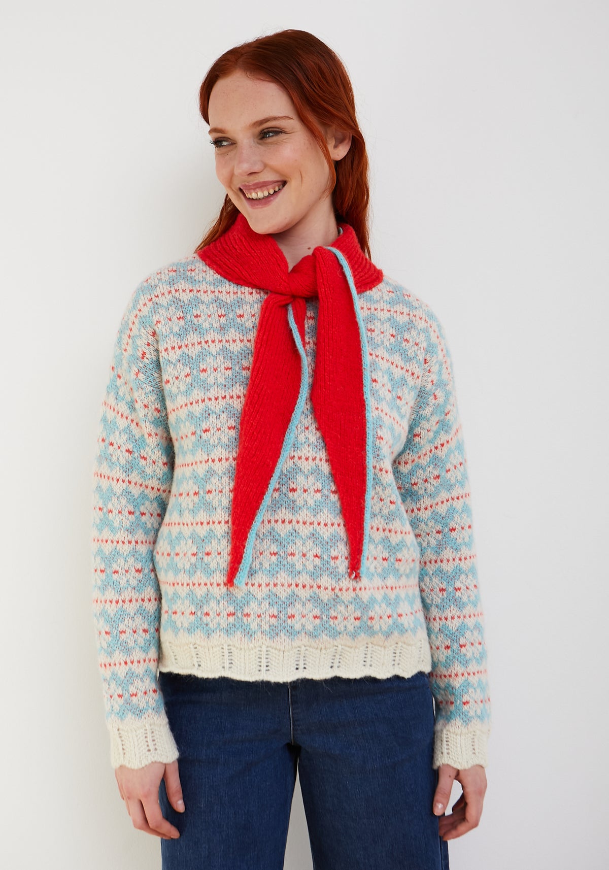 Maglione Cowboy Rosso