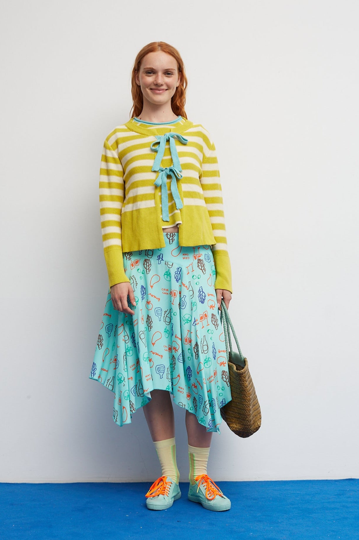 Aqua Feria Skirt