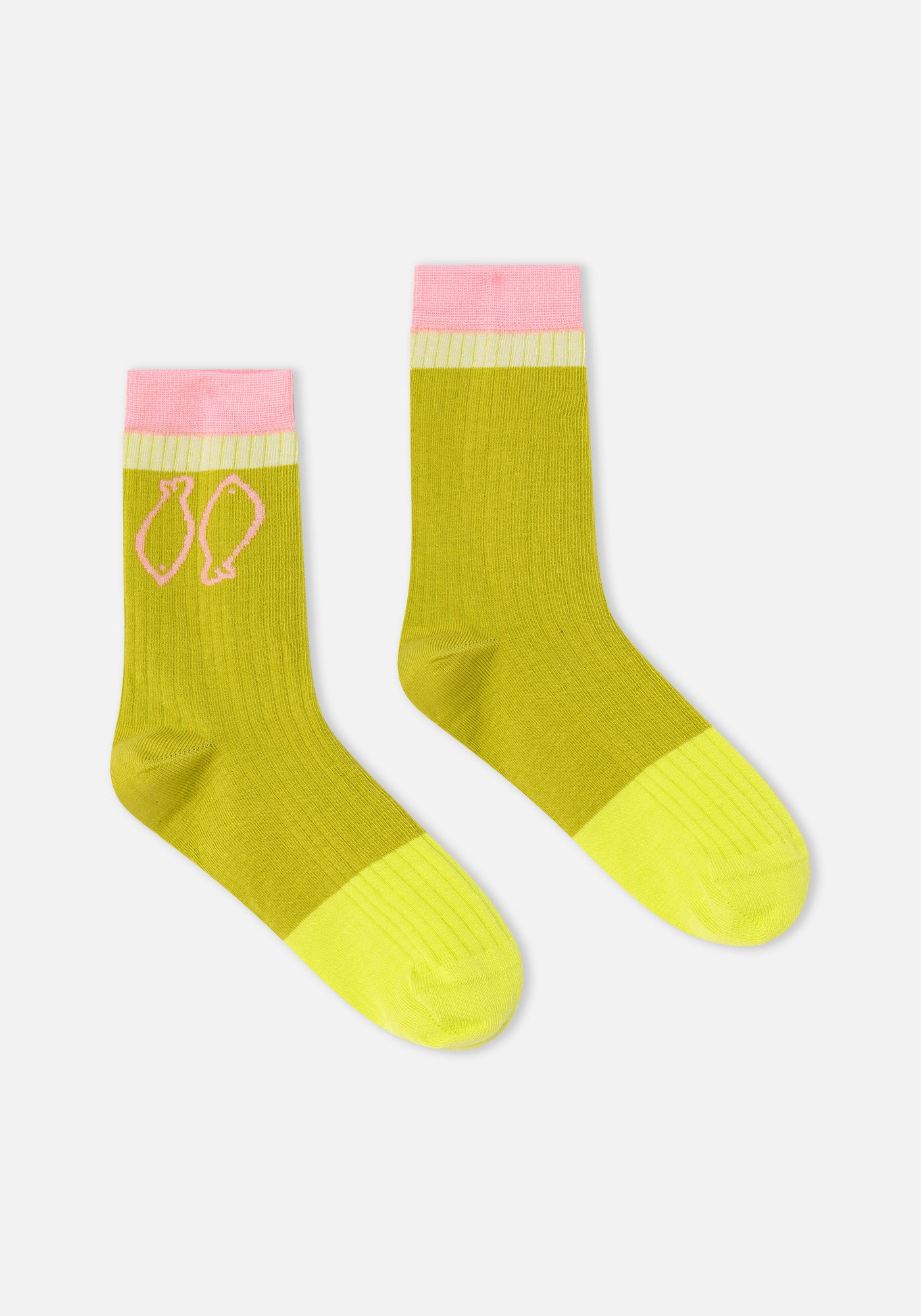 Chaussettes Fish Pistache