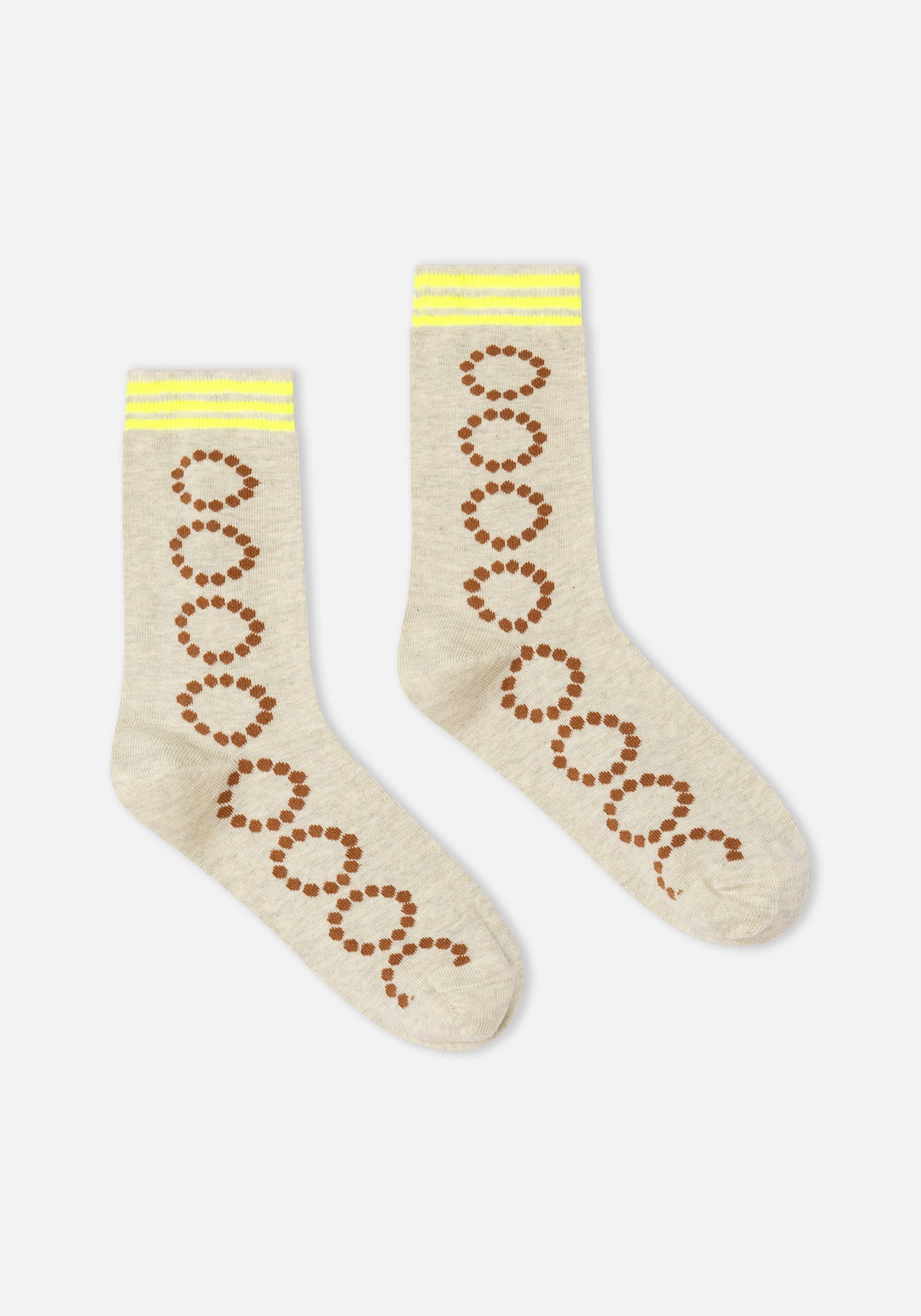 Chaussettes Fish Beige