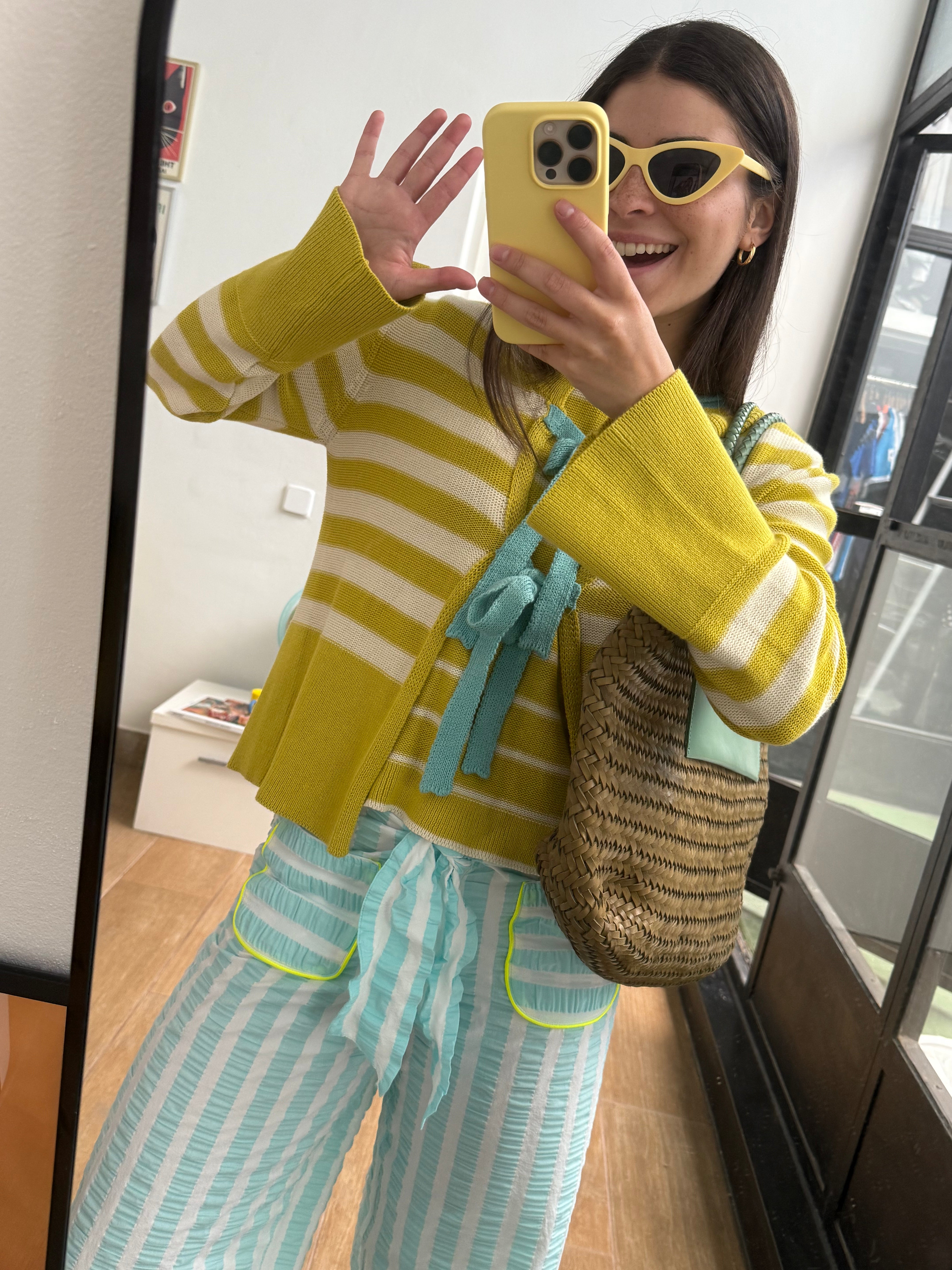 Cardigan Tinto Oro
