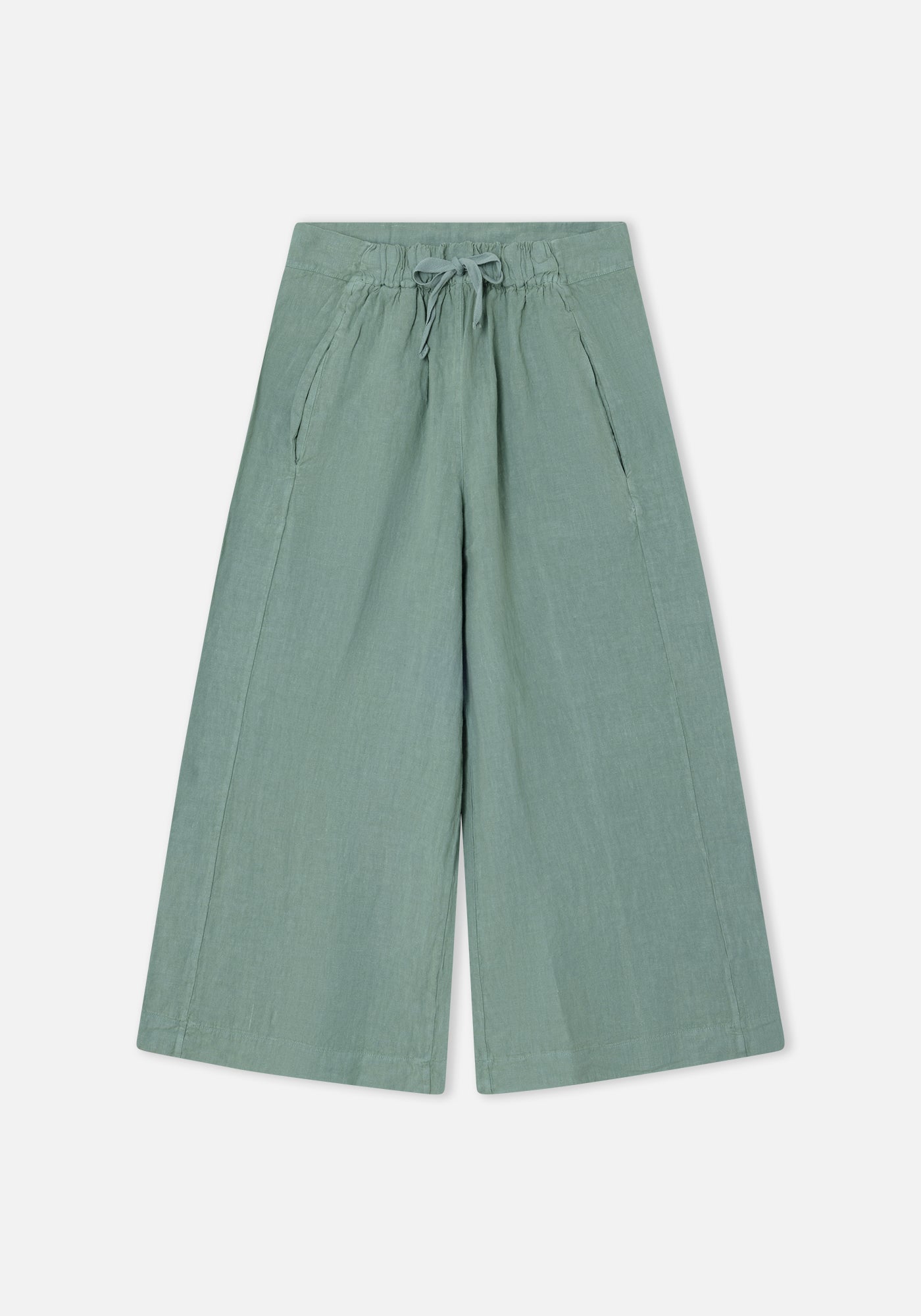 Pantalone in lino Verde