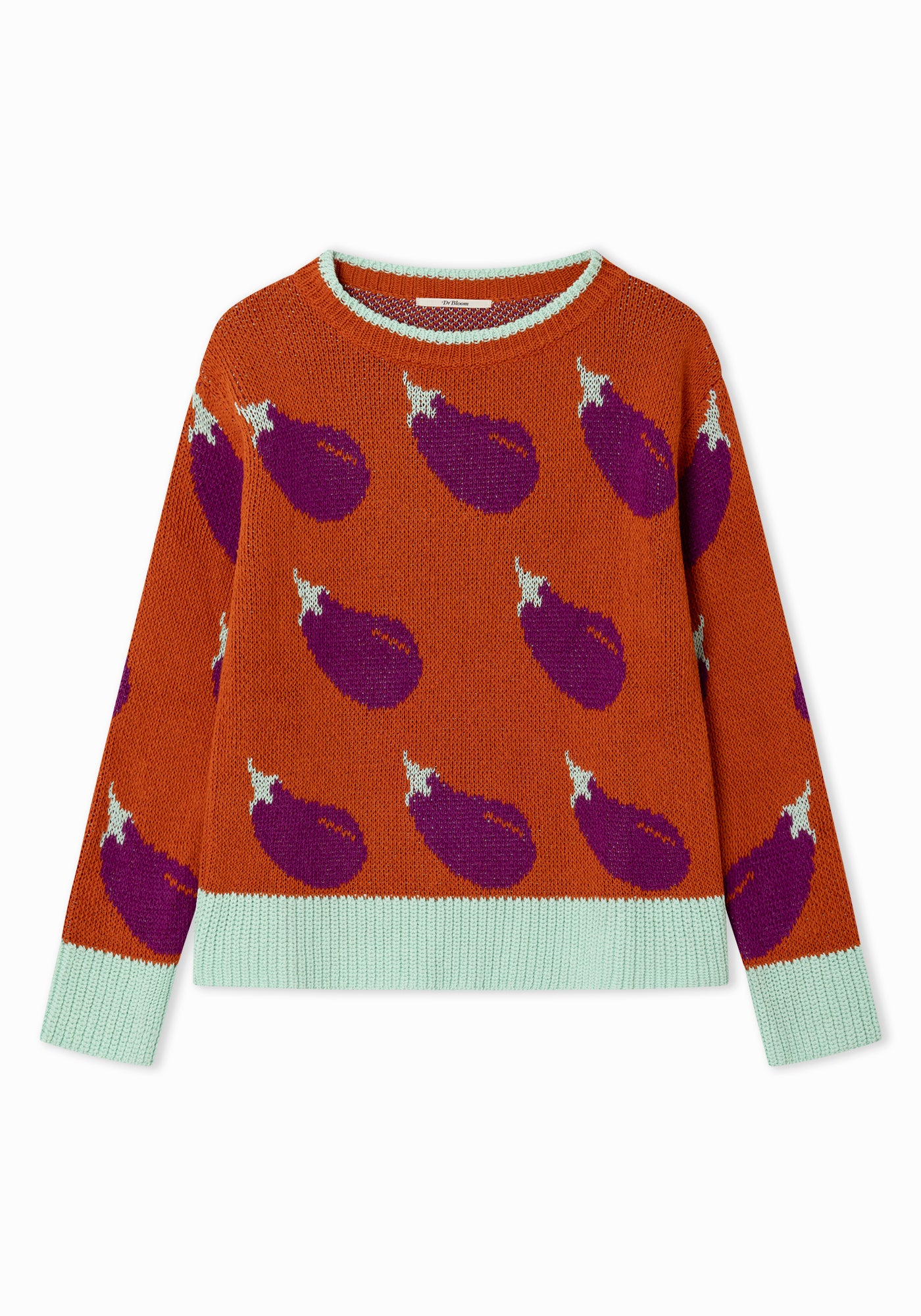 Maglia Melanzane Terracotta